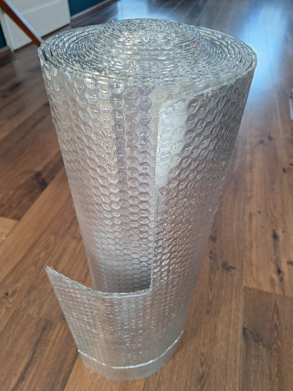 Isolatiemateriaal - Noppenfolie met aluminiumlaag, Overige materialen, Vloerisolatie, Nieuw, Minder dan 5 m²