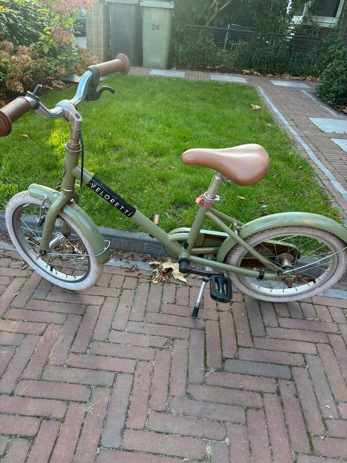 Veloretti Kinderfiets Groen 20 inch, Ophalen of Verzenden, Gebruikt, 20 inch of meer