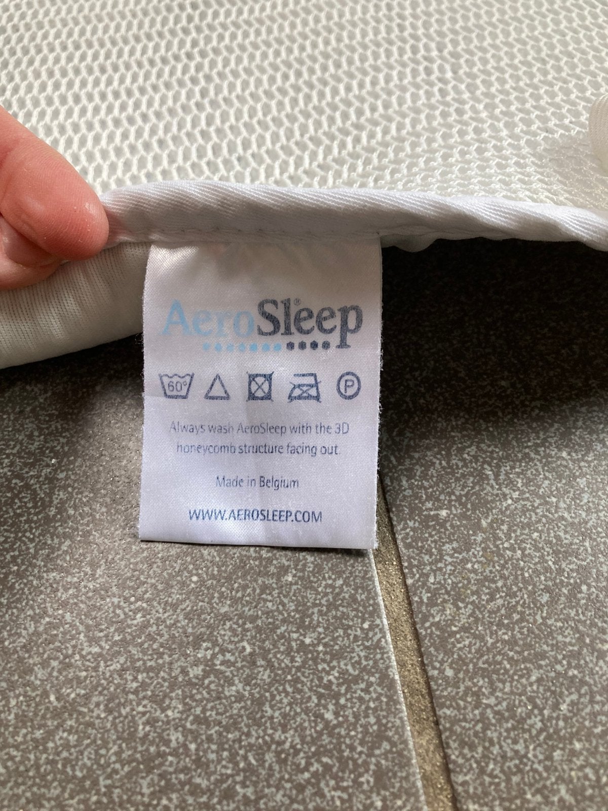 Aerosleep ledikant, Gebruikt, Matras, Eenpersoons, 70 cm of minder