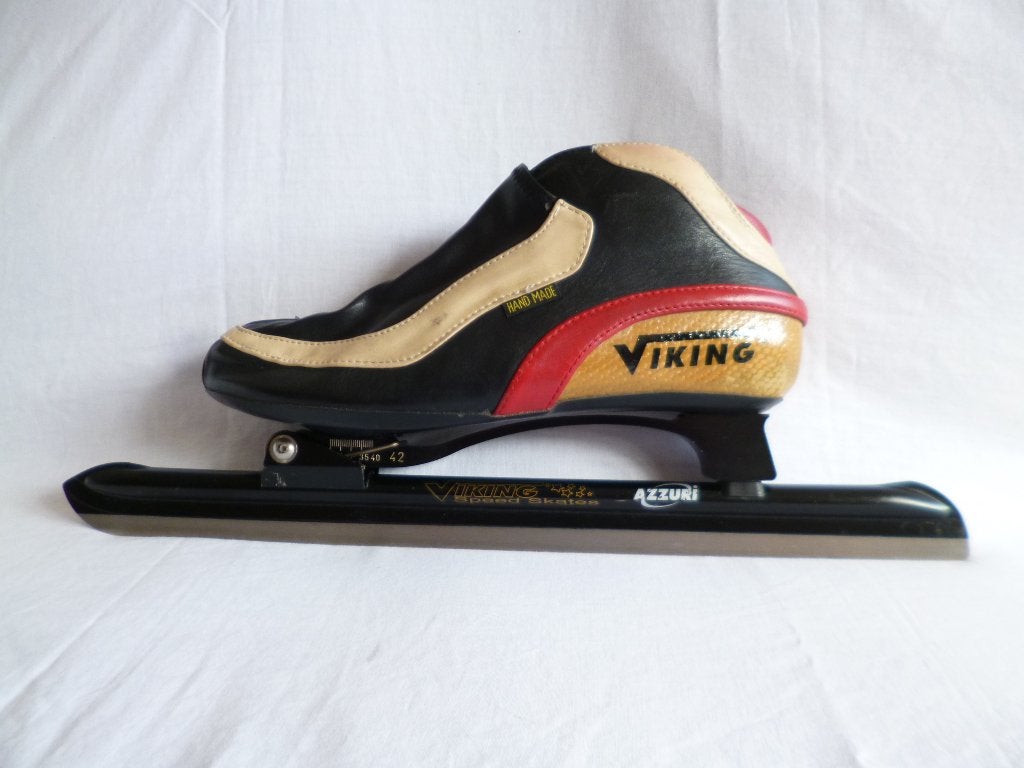 Viking Nagano Gold 2005 klapschaatsen. (42), Sport en Fitness, Gebruikt, Ophalen of Verzenden, Noren, Viking