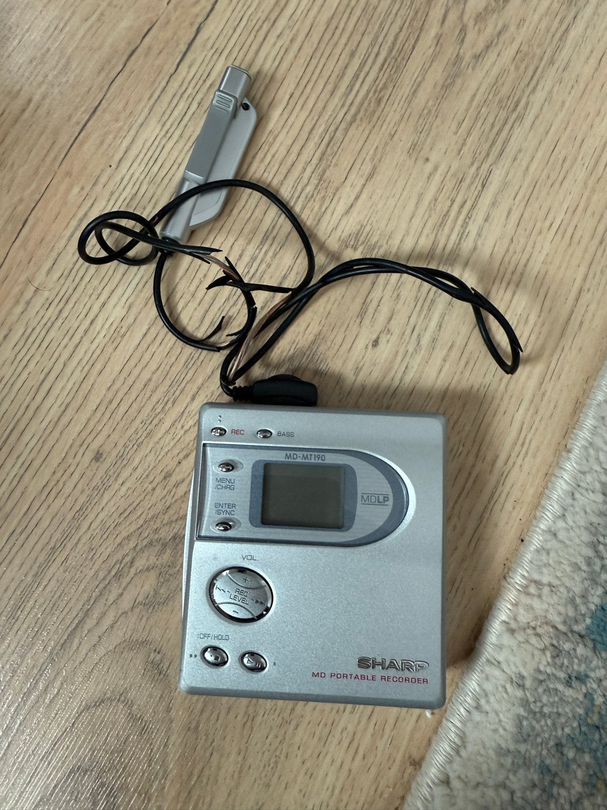 Sharp MD-MT190 MD Portable Recorder - Minidisc, Ophalen of Verzenden, Minidisc-recorder