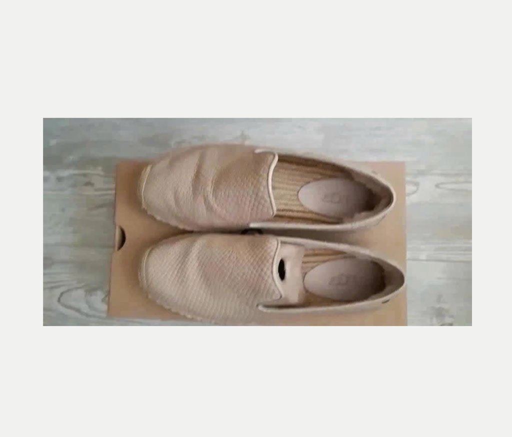 Ugg Instappers/loafers maat 37 beige, UGG, Nieuw, Ophalen of Verzenden, Instappers