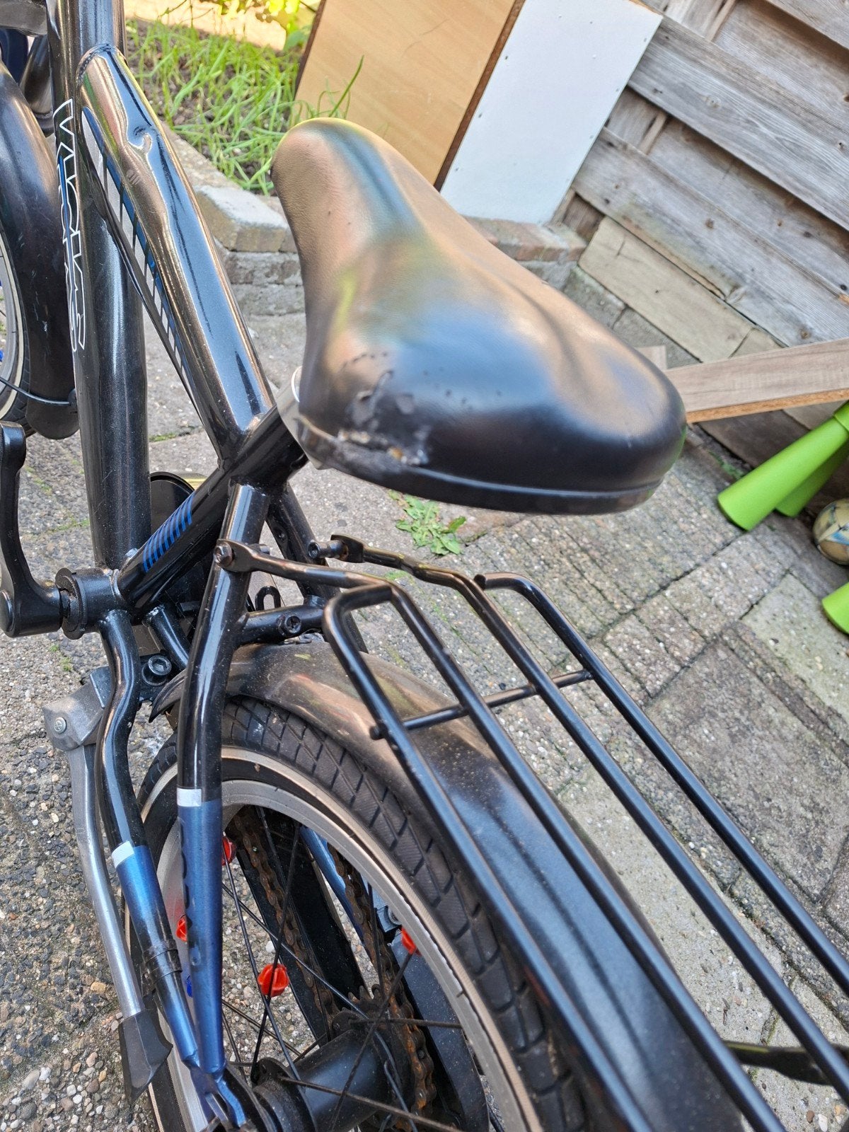 Kinderfiets 16 inch met zijwieltjes en bagagedrager, Fietsen en Brommers, Ophalen, Zijwieltjes, Velgrem, Kross