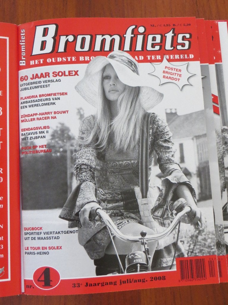 Bromfiets 4 2008 60 jaar Solex, Flandria, Zündapp Müller rac, Ophalen of Verzenden, Nieuw, Overige typen