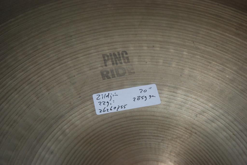 Zildjian Open logo ping ride 2859gr 20 inch   <26260755>, Muziek en Instrumenten, Gebruikt, ., Drums of Percussie, Ophalen of Verzenden