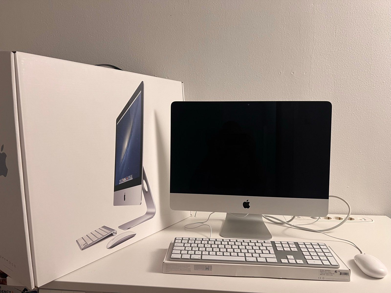Apple iMac (21.5-inch, Late 2012) met toetsenbord en muis, Ophalen, Gebruikt, 2 tot 3 Ghz, 8 GB
