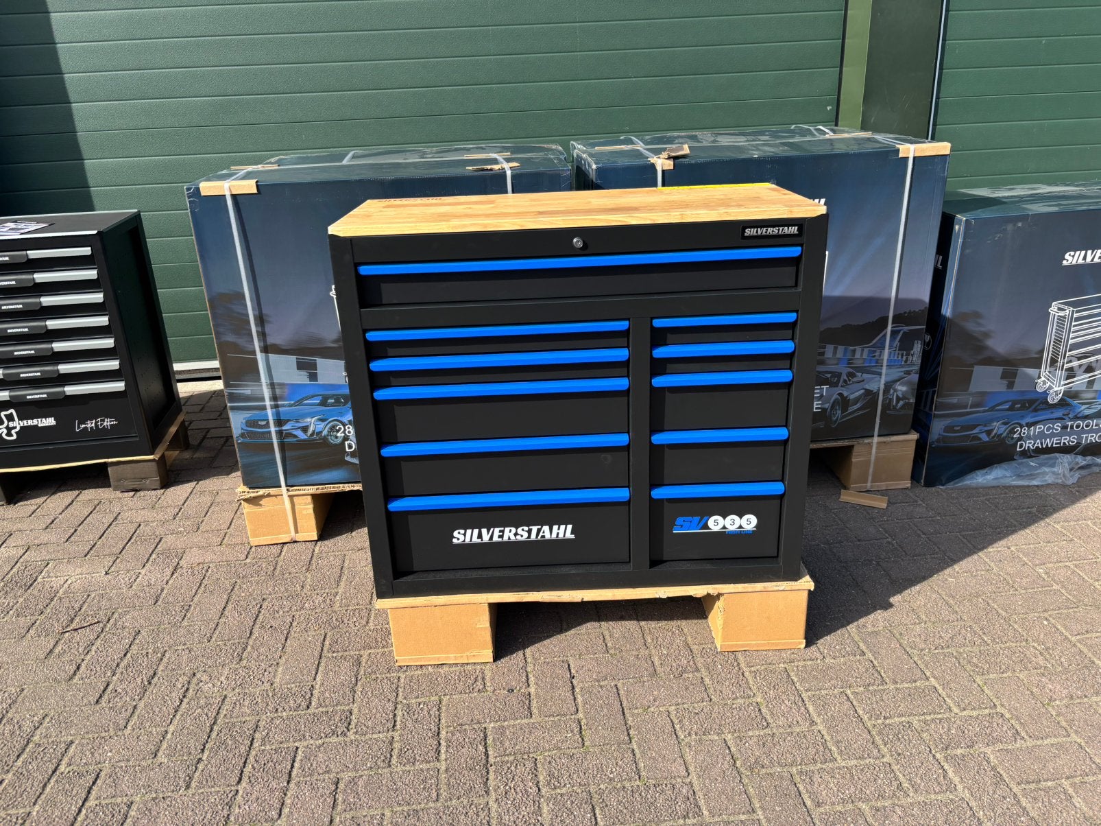 Gereedschapswagen 7 lades gevuld, Doe-het-zelf en Verbouw, Gereedschap | Handgereedschap, Ophalen, Nieuw