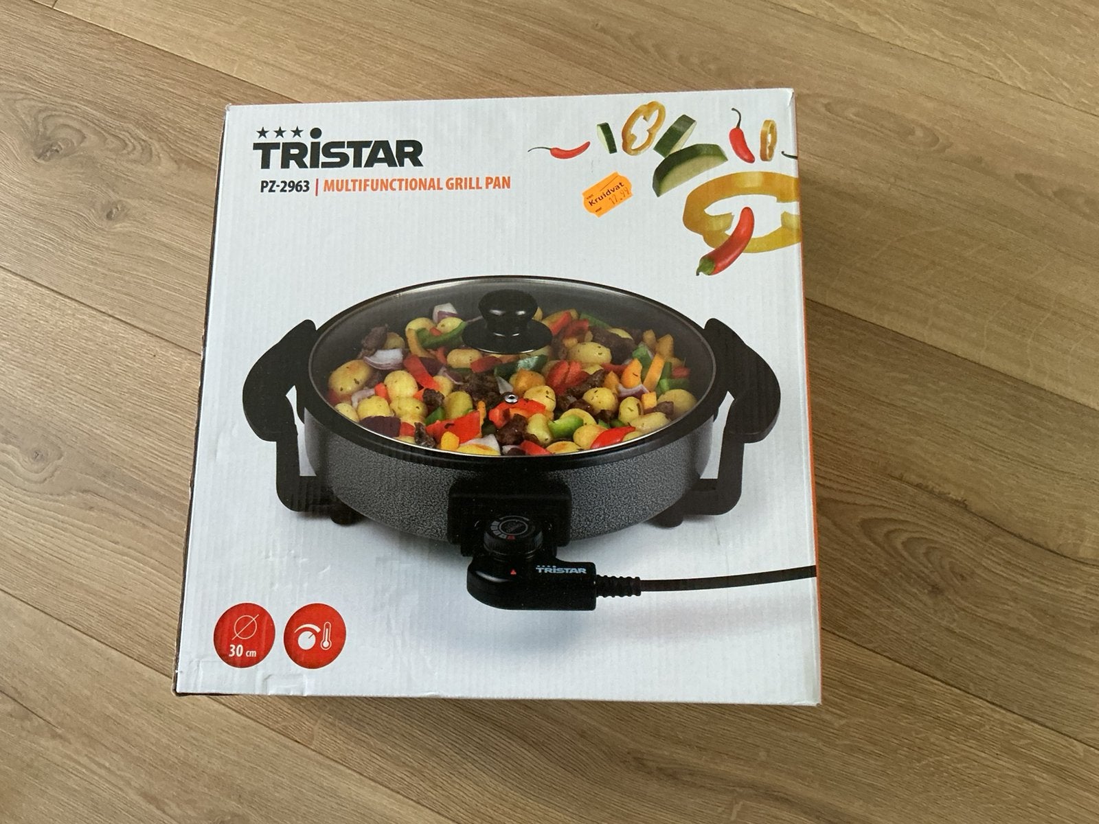 Elektrische grillpan 1500 Watt, Ophalen, Zo goed als nieuw