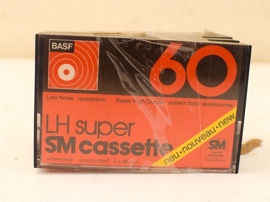 4 stuks Basf Cassettebandjes 51576, Ophalen of Verzenden, Gebruikt, Overige genres, 1 bandje