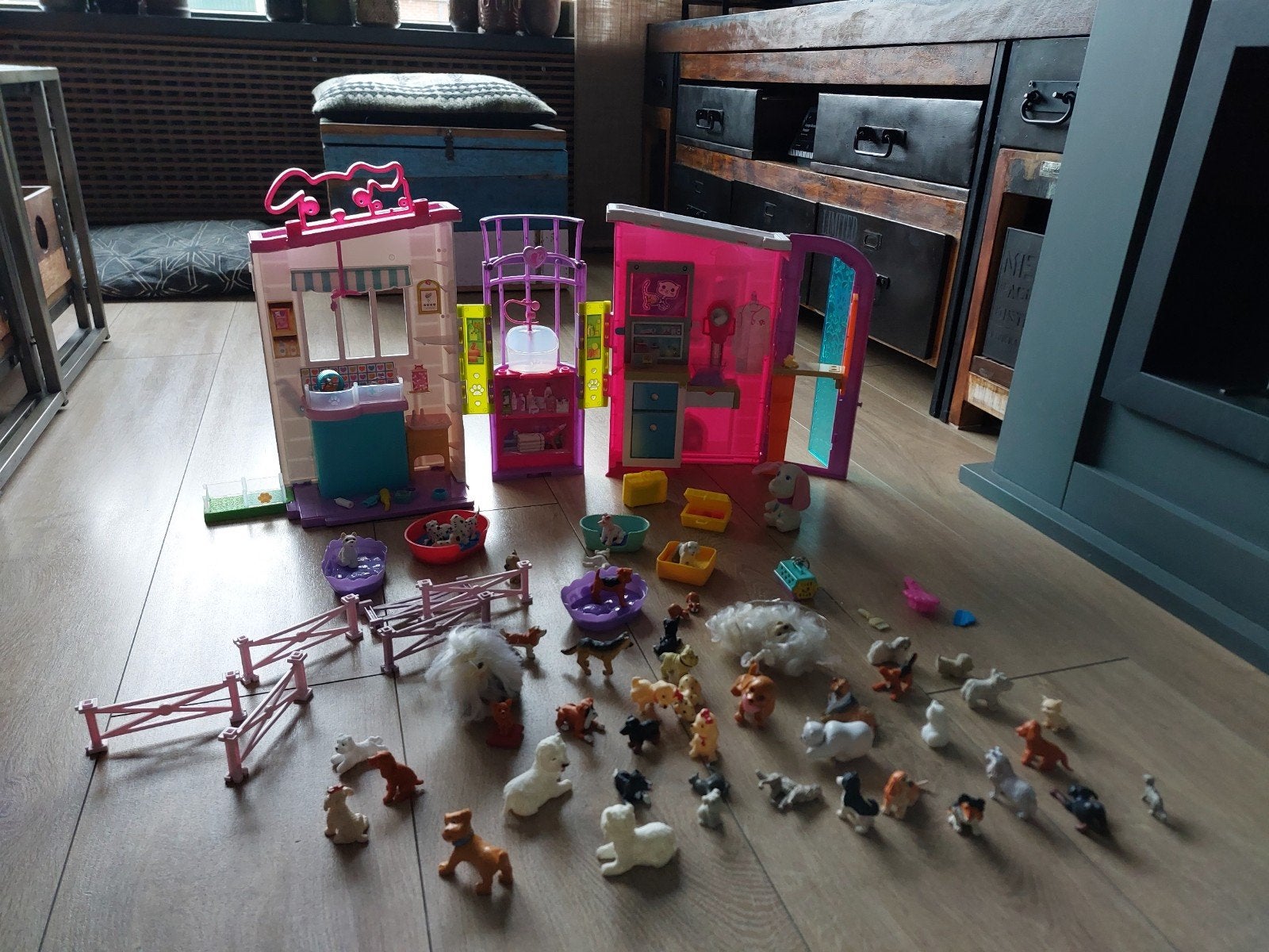honden met hondensalon dierenarts, Ophalen, Gebruikt