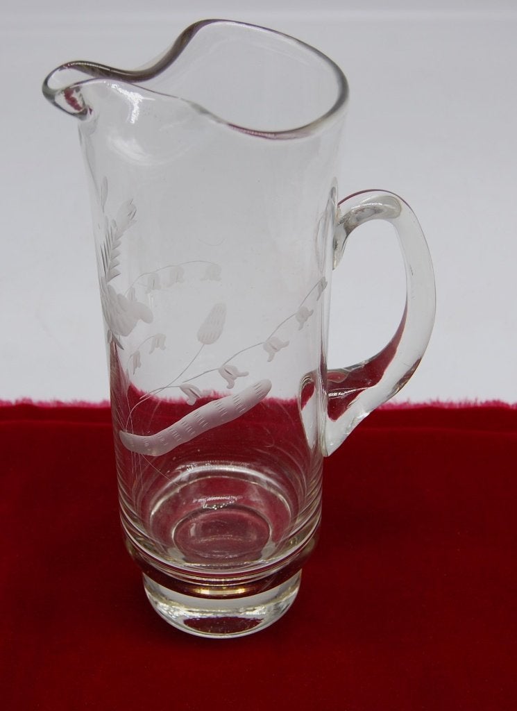 Mooie glazen schenkkan., Ophalen of Verzenden