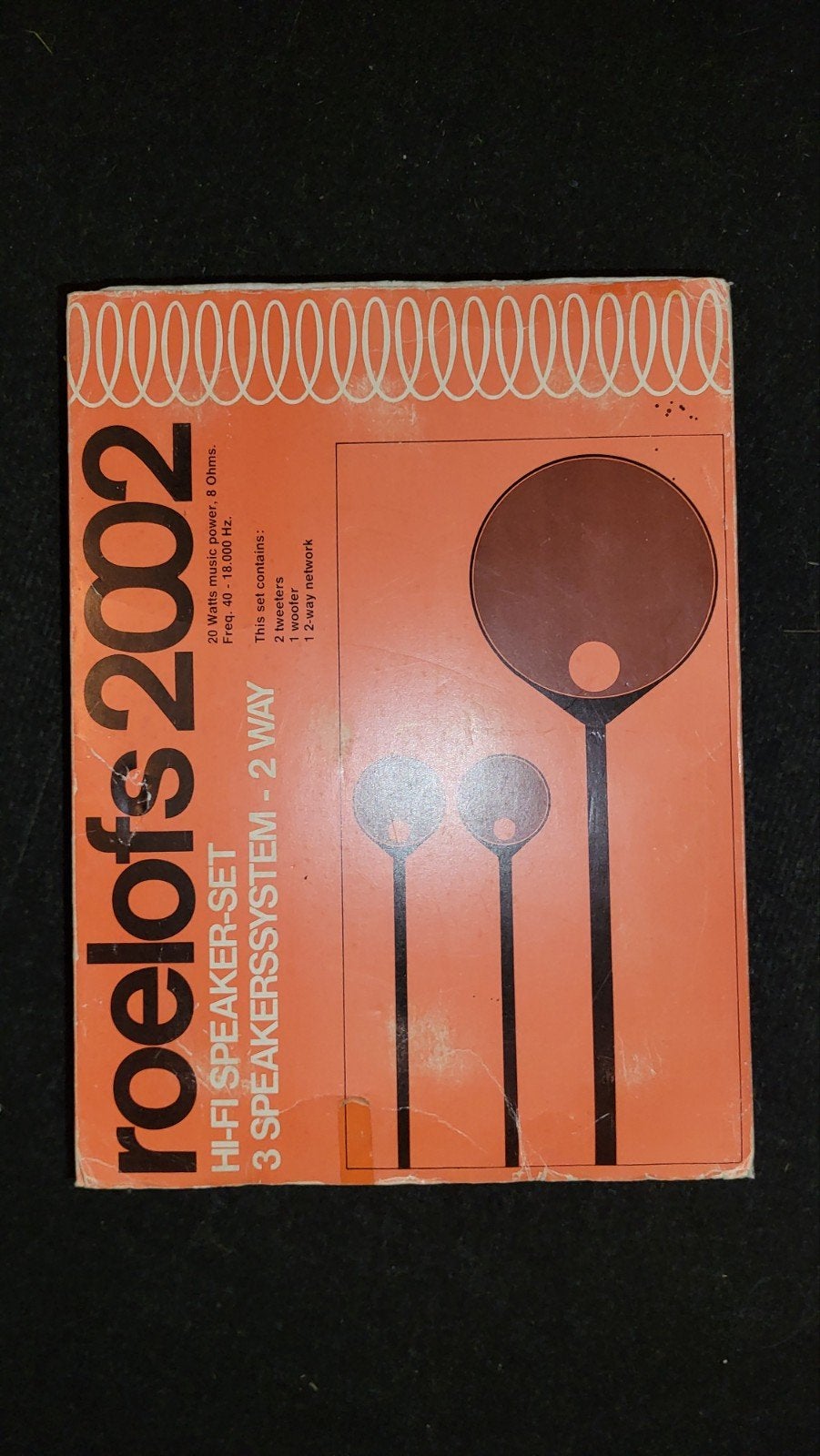 Roelofs 2002 Hi-Fi Speaker-set - Nieuw in doos, Overige merken, Nieuw, Ophalen of Verzenden, Minder dan 60 watt