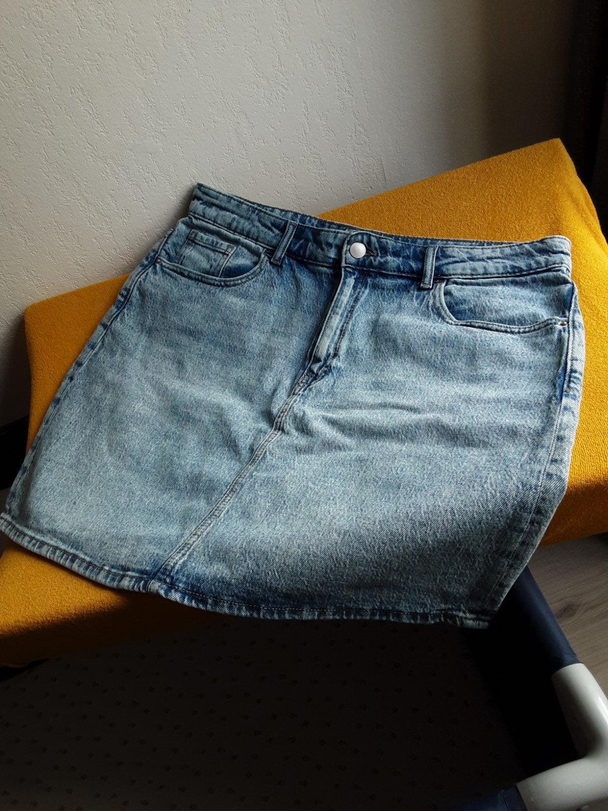 VILA spijkerrok - Maat 44 (XL), Kleding | Dames, VILA, Blauw, Maat 46/48 (XL) of groter, Ophalen of Verzenden