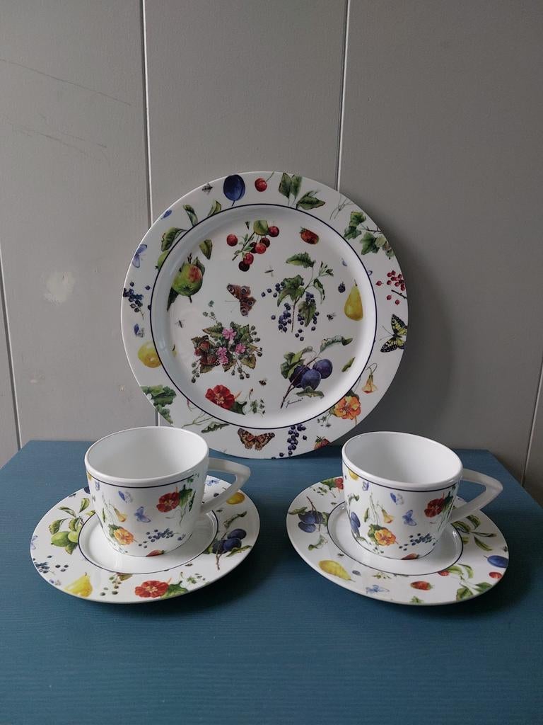 Vintage Mepal Janneke Brinkman Servies Zgan, Caravans en Kamperen, Kampeeraccessoires, Ophalen of Verzenden, Zo goed als nieuw