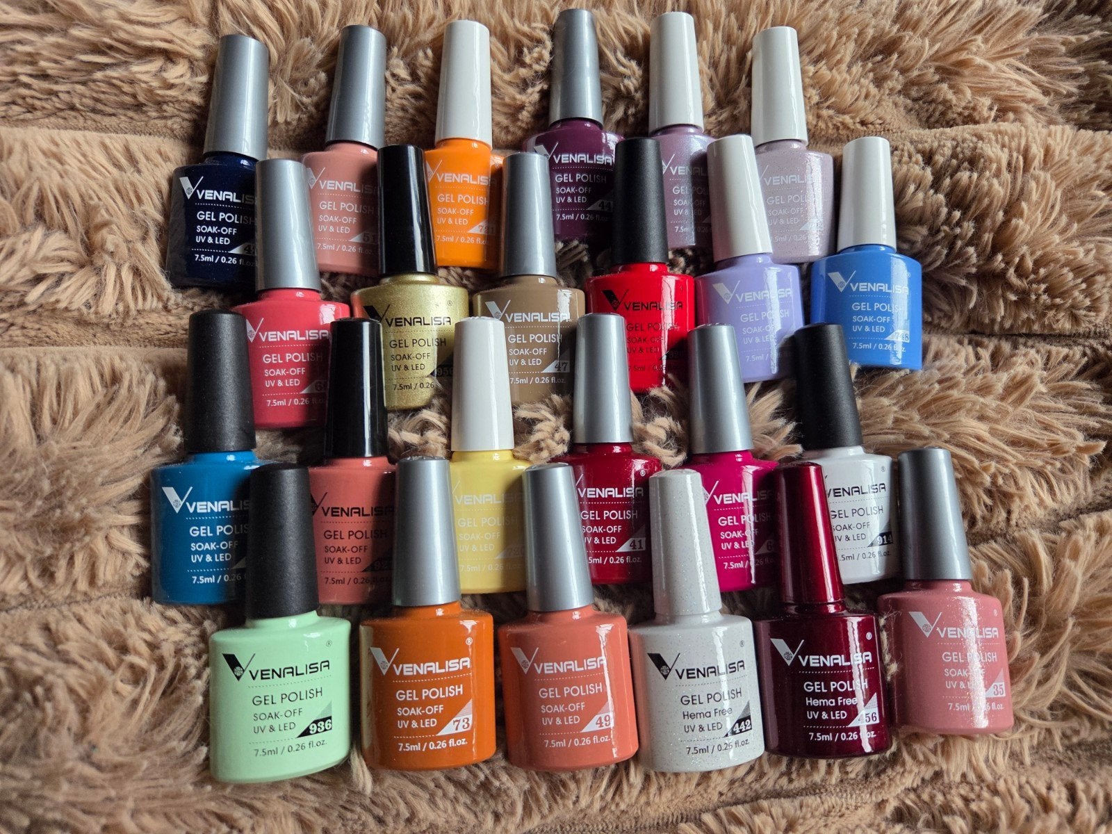 Venalisa Gellak Set - 24 Kleuren Gel Nagellak, Ophalen of Verzenden, Nieuw