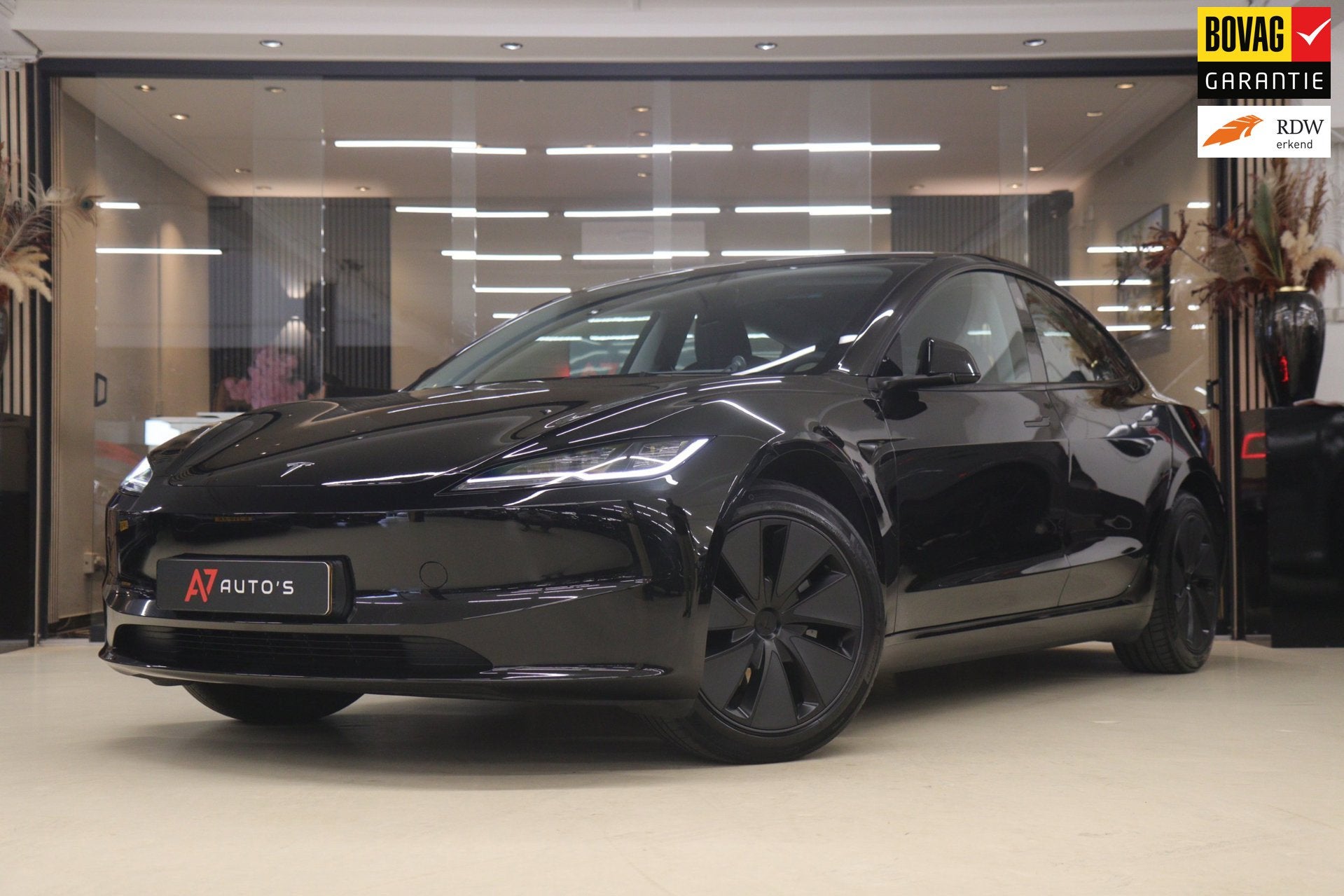Tesla Model 3 RWD 60 kWh/NAP/FSD/PANO/STOELVER/VEN, Auto's, Tesla, Automaat, 513 km, Achterwielaandrijving, Gebruikt