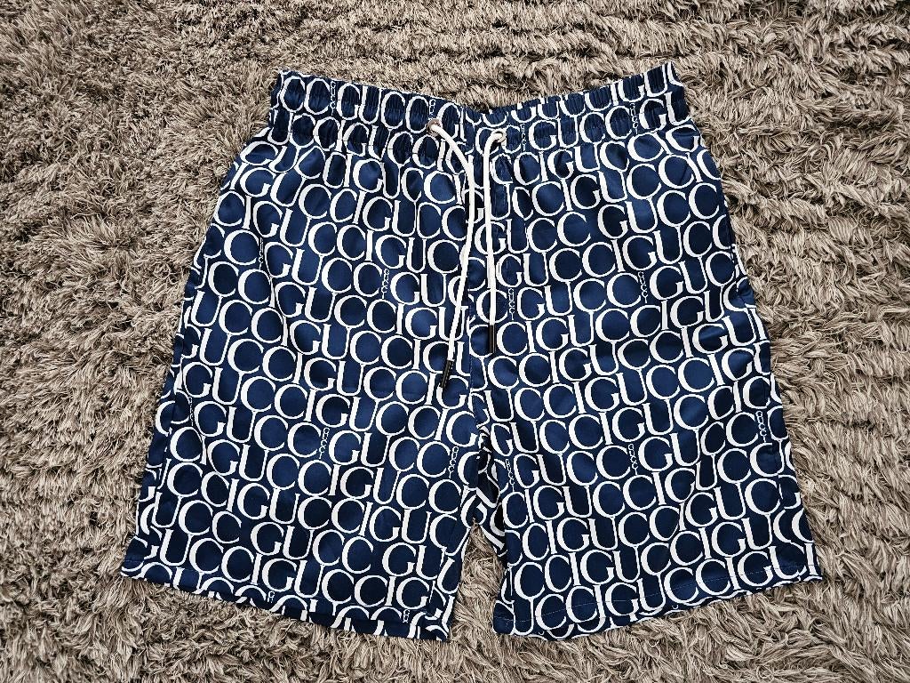 Gucci Boardshorts Blauw valt als maat M, Kleding | Heren, Badmode en Zwemkleding, Verzenden, Maat 48/50 (M), Blauw, Zwemshort