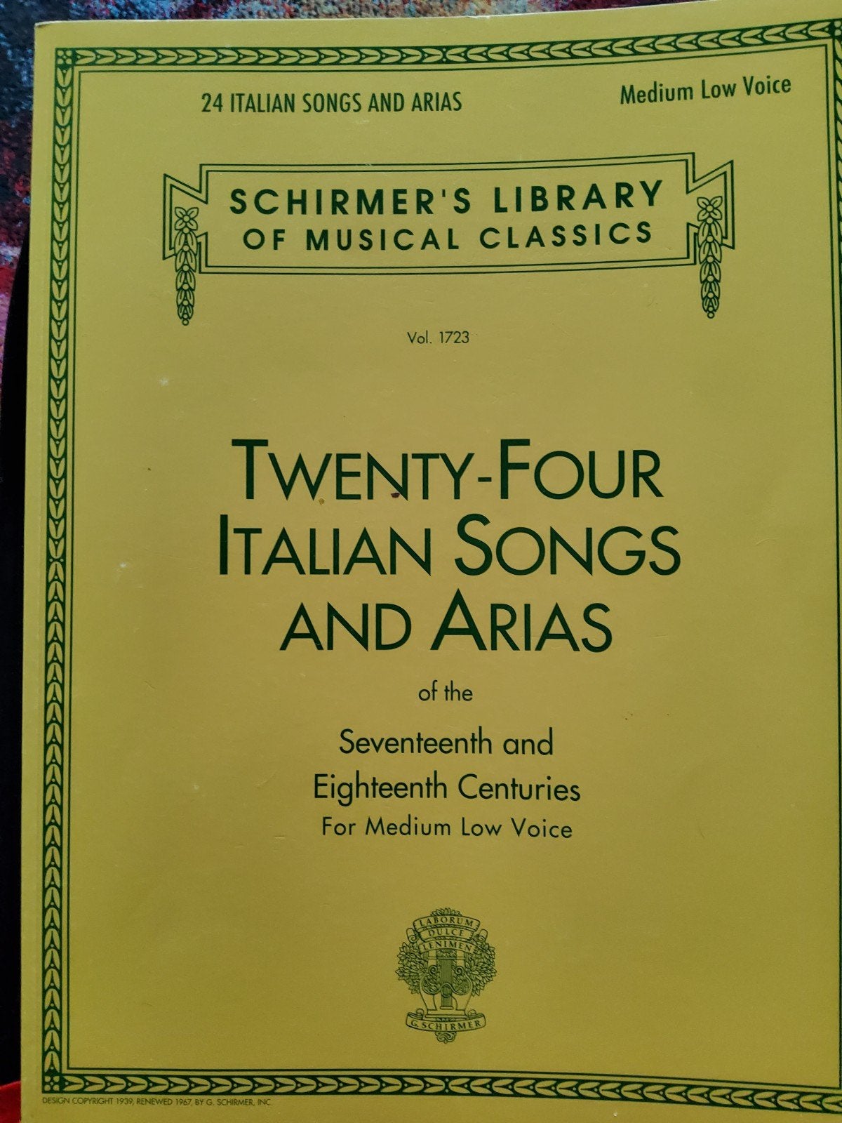 24 Italiaanse Liederen en Aria's - Medium Lage Stem, Klassiek, Zang, Ophalen of Verzenden, Nieuw