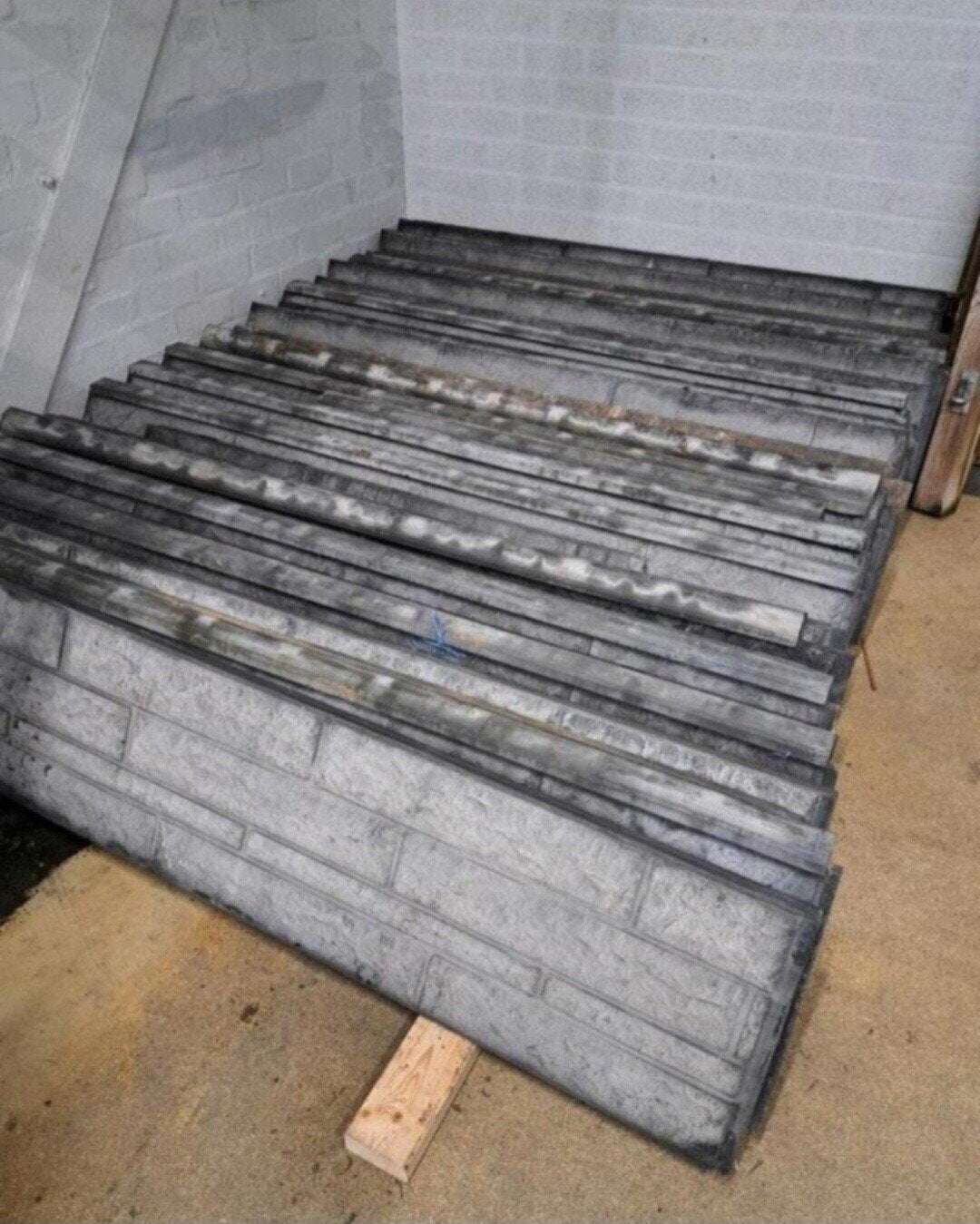 Betonplaten, Ophalen, IJzer