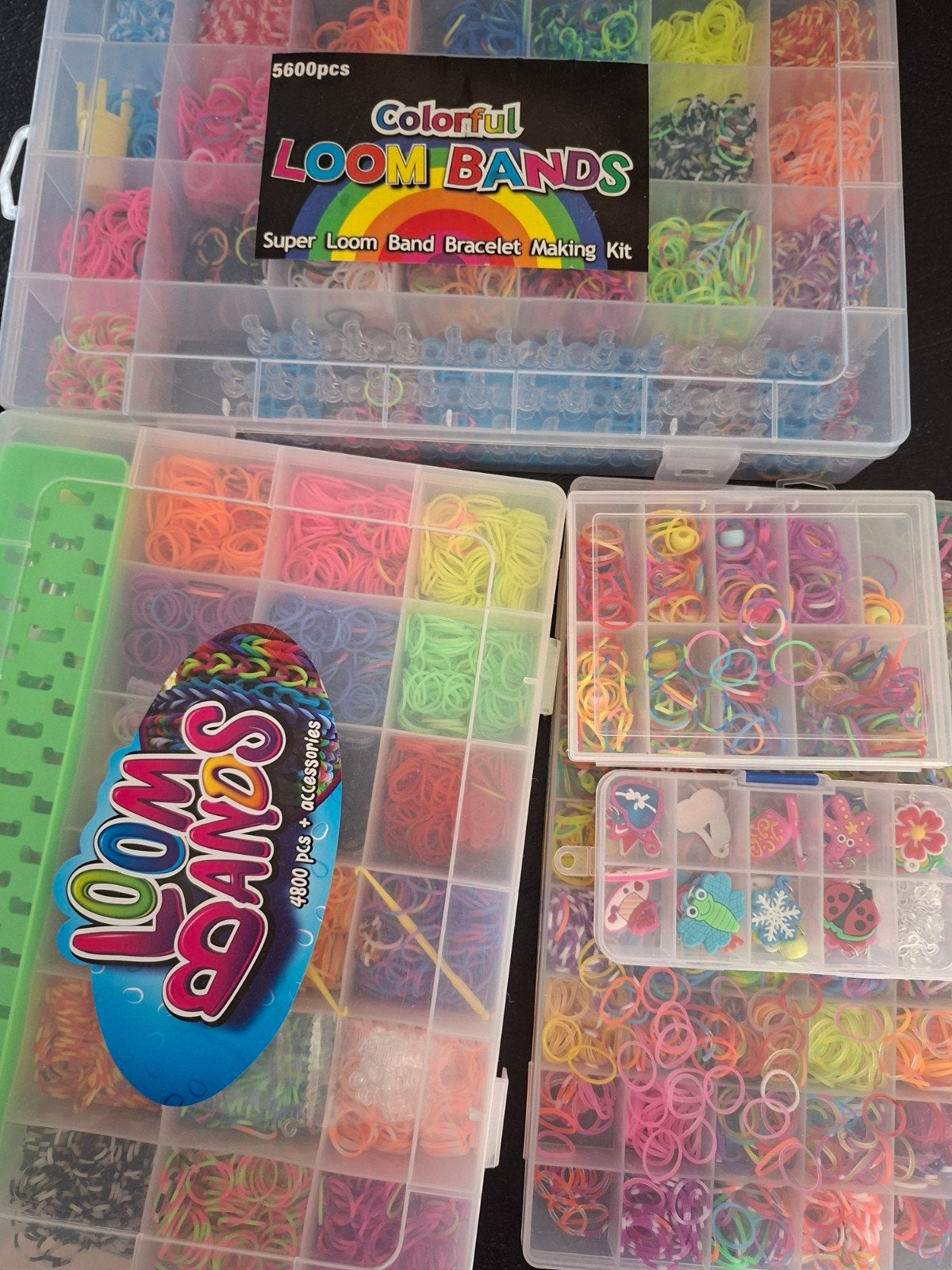 loom bandjes set in dozen, Hobby en Vrije tijd, Kralen en Sieraden maken, Ophalen, Kraal
