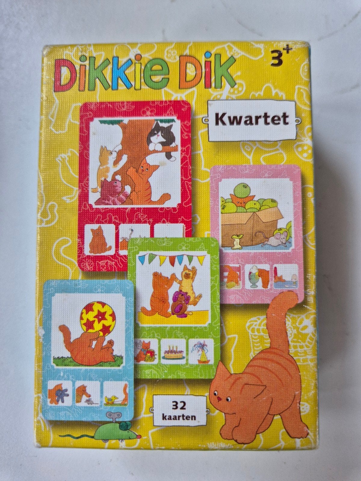 Dikkie Dik Kwintet Kaartspel - Bambolino Toys, Drie of vier spelers, Ophalen of Verzenden, Gebruikt, Bambolino Toys