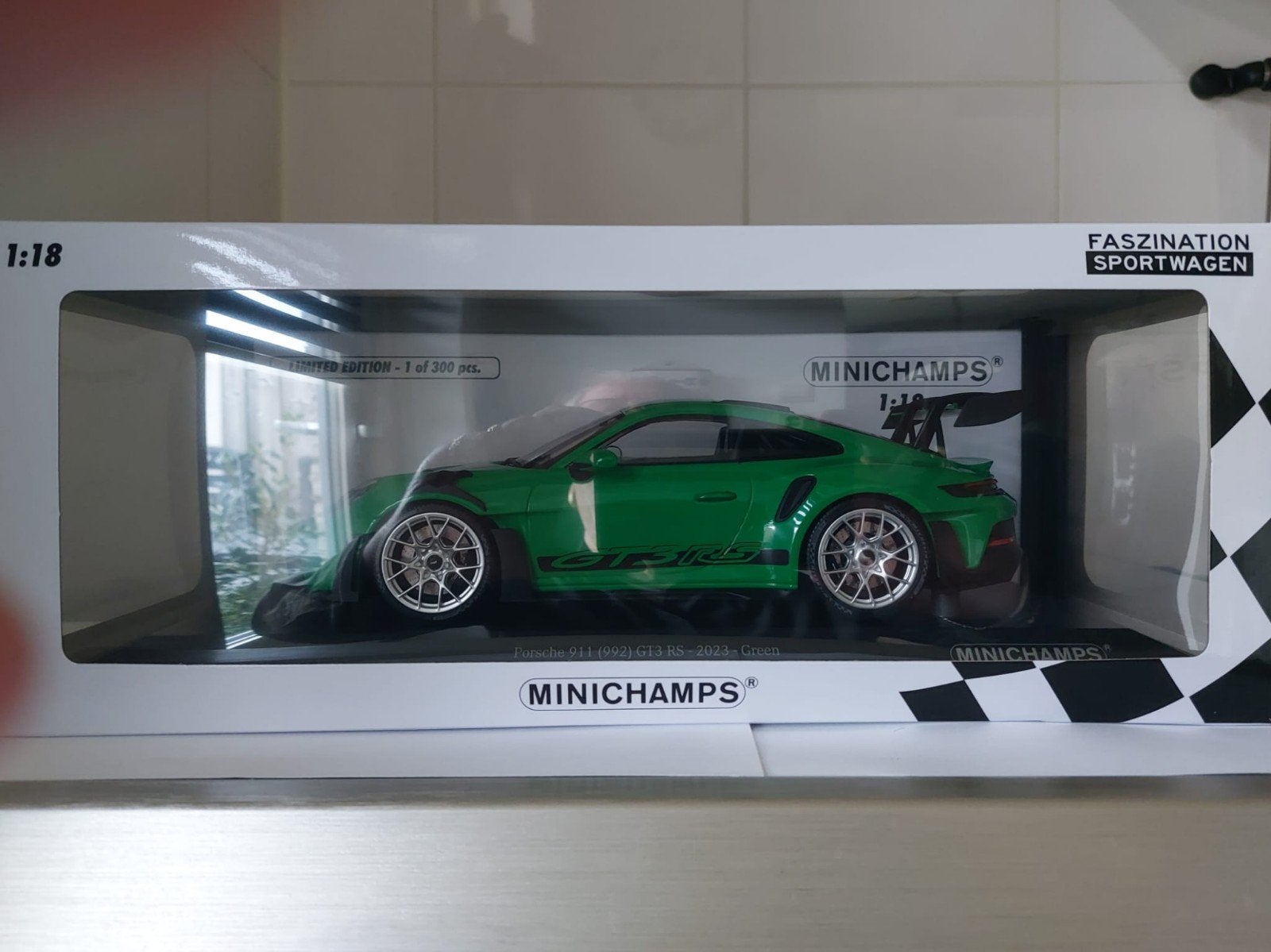 Porsche GT3 RS 992 (Nieuw), Hobby en Vrije tijd, Modelauto's | 1:18, Ophalen of Verzenden, Nieuw
