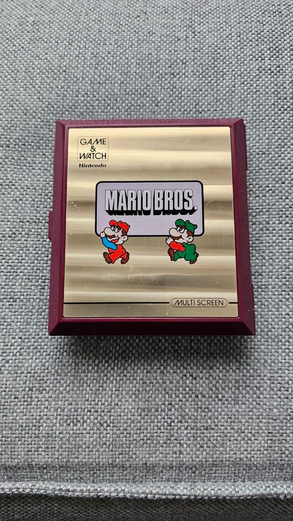 Nette Nintendo game and watch Multi Screen Mario Bros €80, Gebruikt, 1 speler, Vanaf 3 jaar, Ophalen
