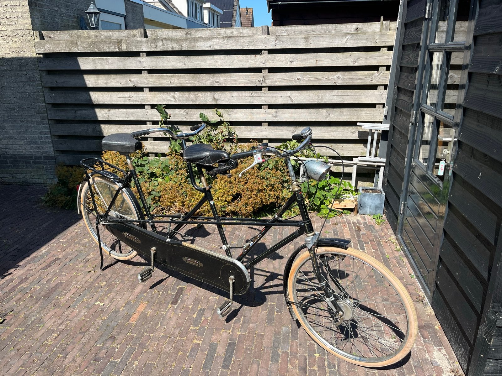 Vintage Tandemfiets - Klassiek Model, Fietsen en Brommers, Fietsen | Tandems, Gebruikt, Minder dan 10 versnellingen, 53 tot 57 cm
