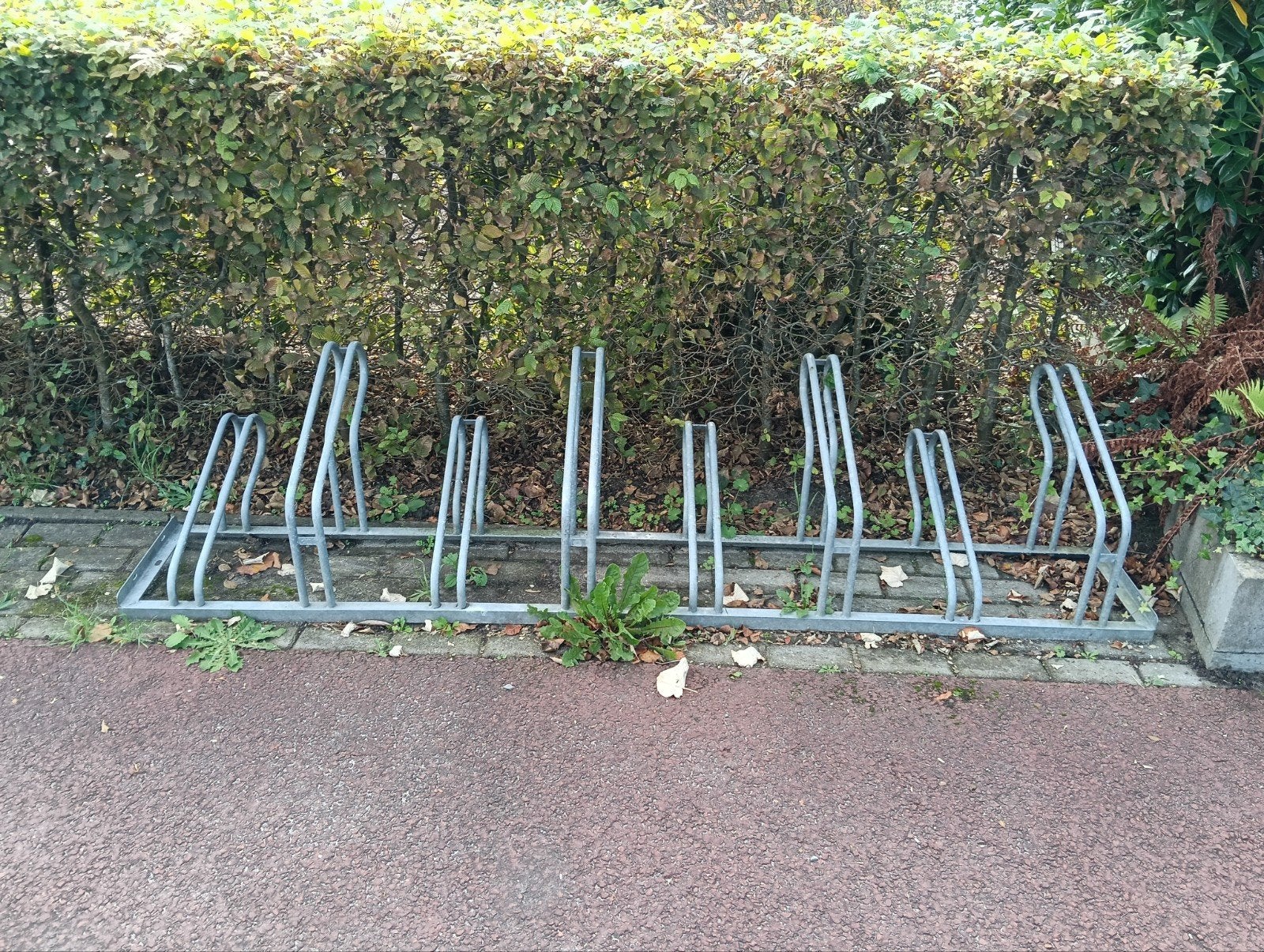 Fietsenrek voor 8 fietsen - Gebruikt, Ophalen, Gebruikt