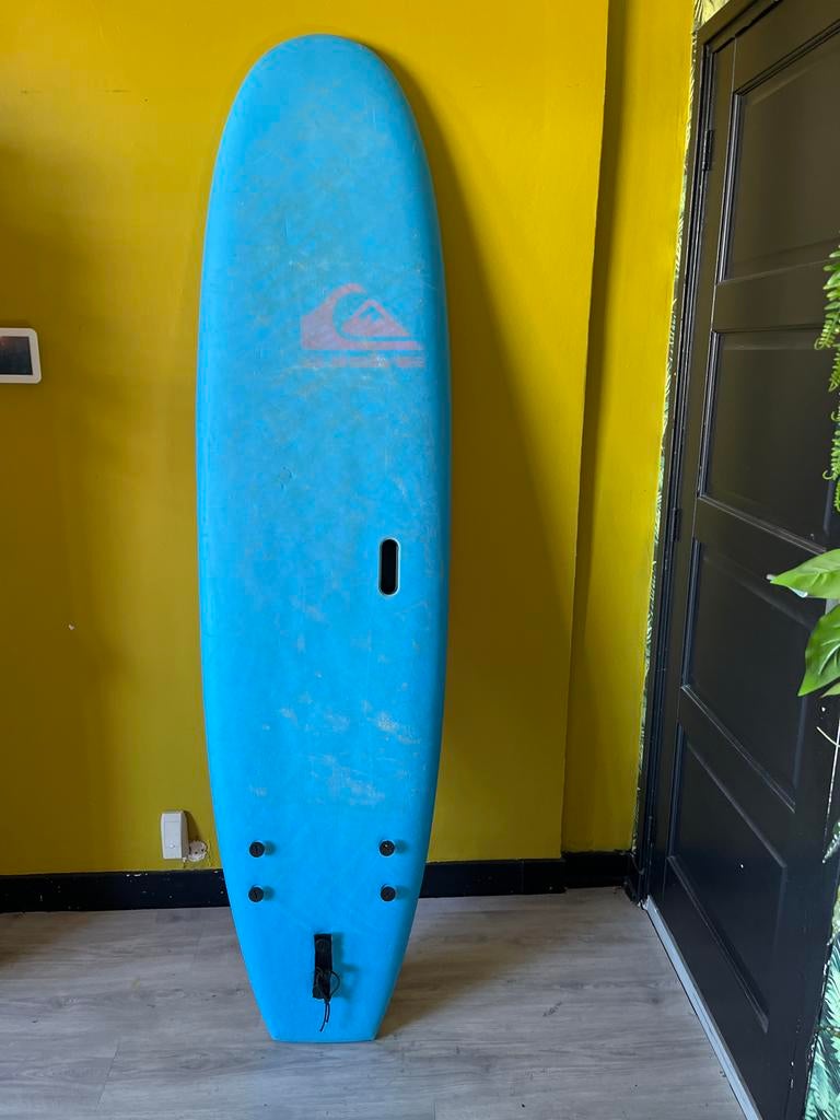 Quiksilver Softboard 7'0" - Ideaal voor beginners!, Watersport en Boten, Golfsurfen, Ophalen of Verzenden, Gebruikt, Funboard