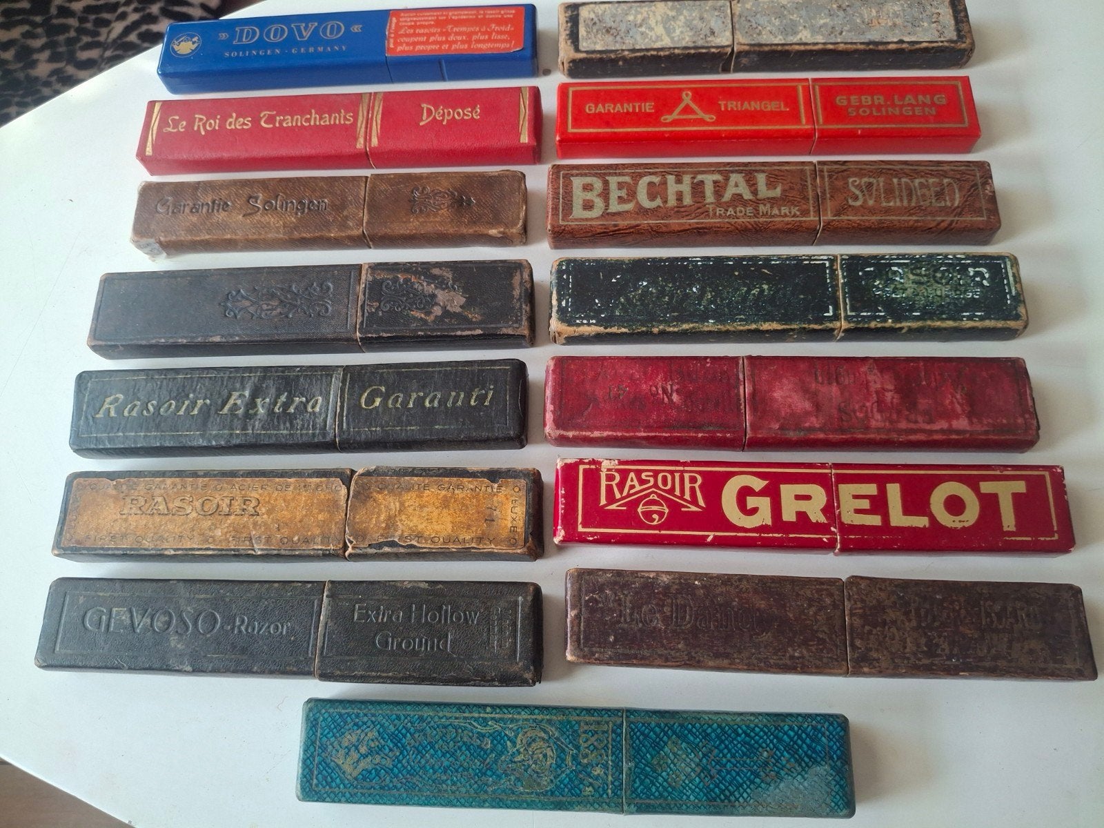 Vintage Scheermessen Collectie o.a.Solingen, Dovo prijs p.s., Ophalen of Verzenden