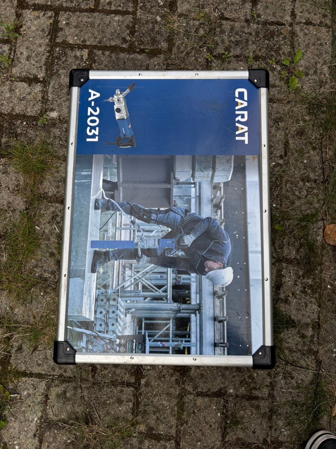 Carat A-2031 Boor- en Breekhamer in koffer, Boor- en/of Breekhamer, Ophalen of Verzenden, Klopboormechanisme, Gebruikt