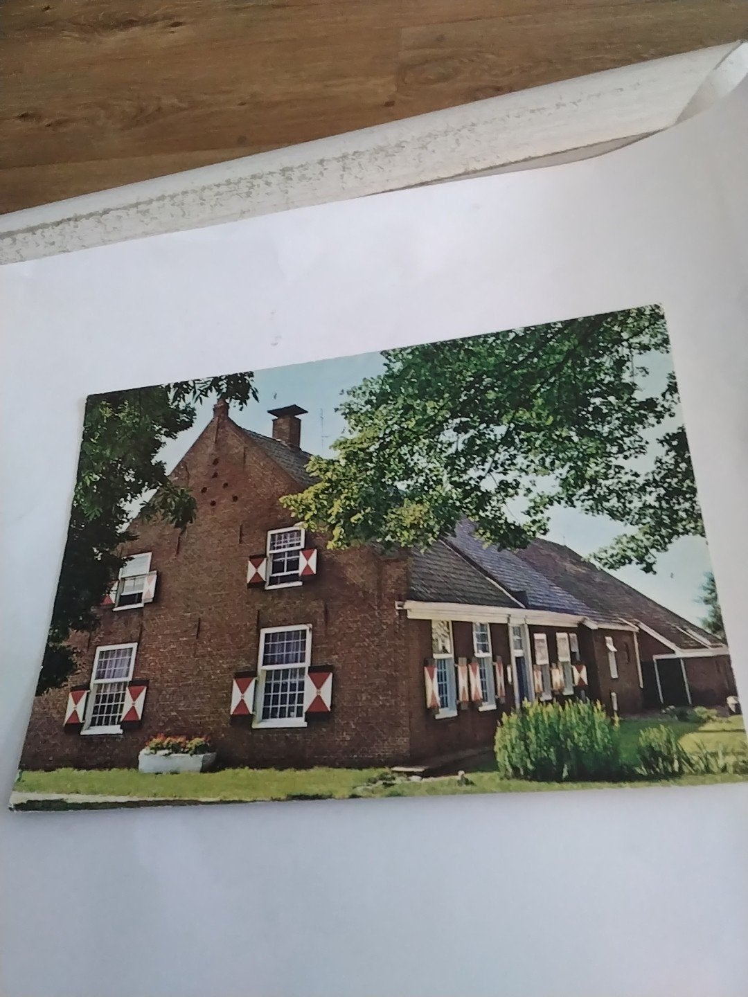 Oude Ansichtkaart Drenthe - Boerderij met Luiken, Ophalen of Verzenden