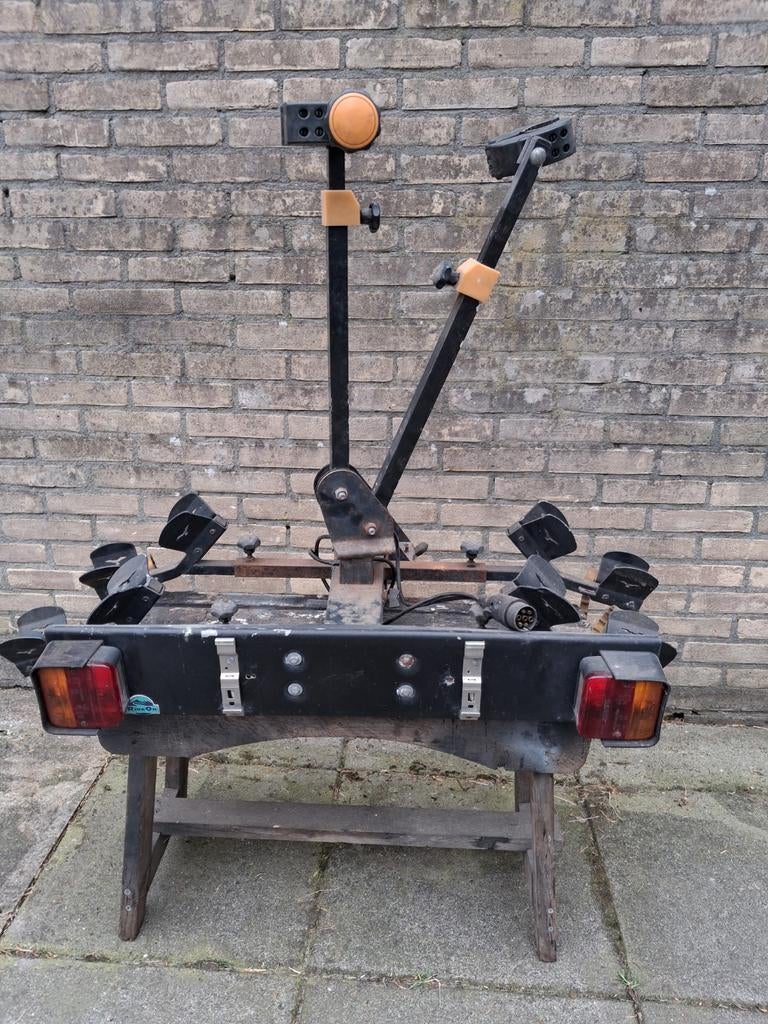 Spinder fietsendrager, Auto diversen, Fietsendragers, Ophalen, 2 fietsen, Gebruikt, Trekhaakdrager