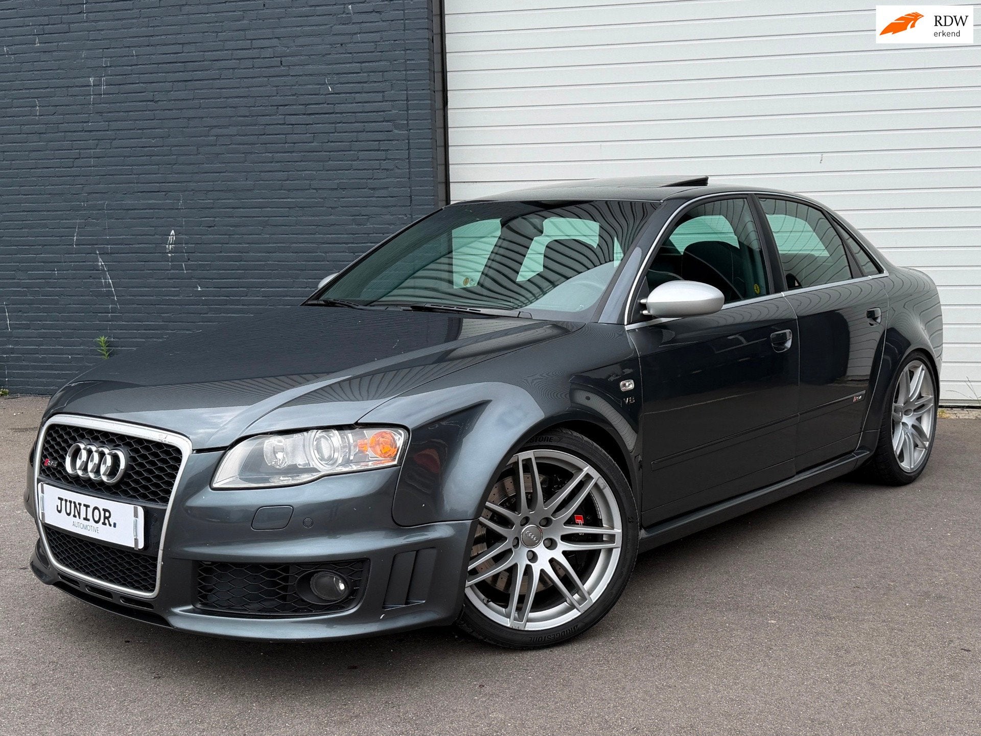 Audi A4 Limousine 4.2 V8 RS 4 quattro B6 SCHUIFDAK/LEDER/STO, Automatische klimaatregeling, Gebruikt, Leder, Bedrijf