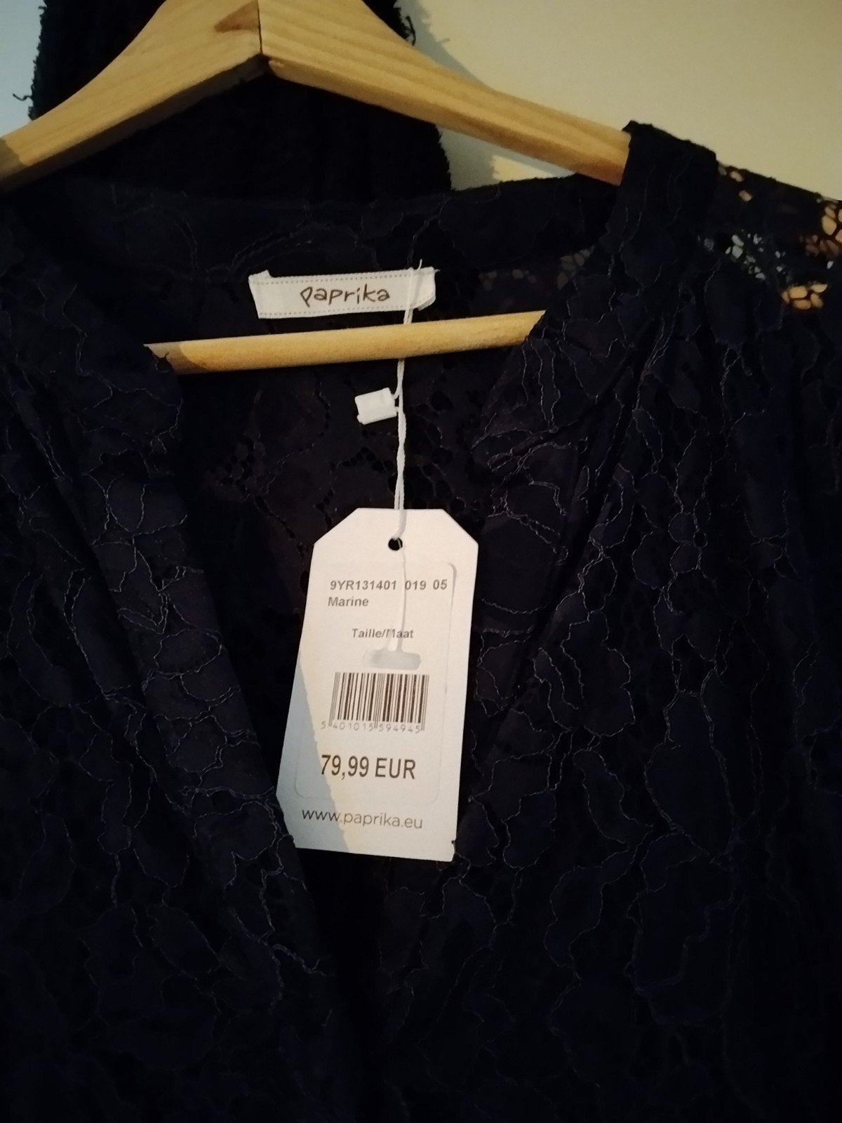 Nieuwe jurk, Ophalen, Nieuw, Blauw, Jurk