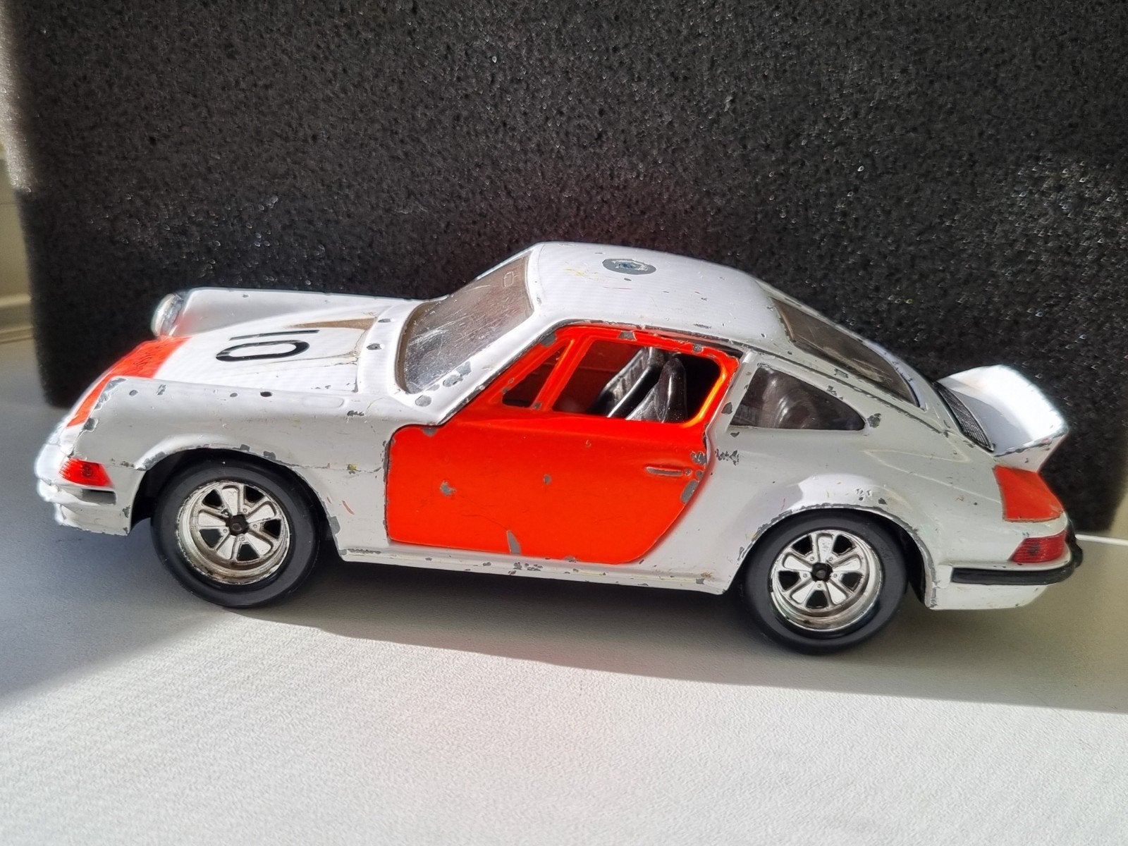 Porsche Carrera S22 Polistil van Rijkspolitie., Ophalen of Verzenden, Gebruikt, Auto, Overige merken