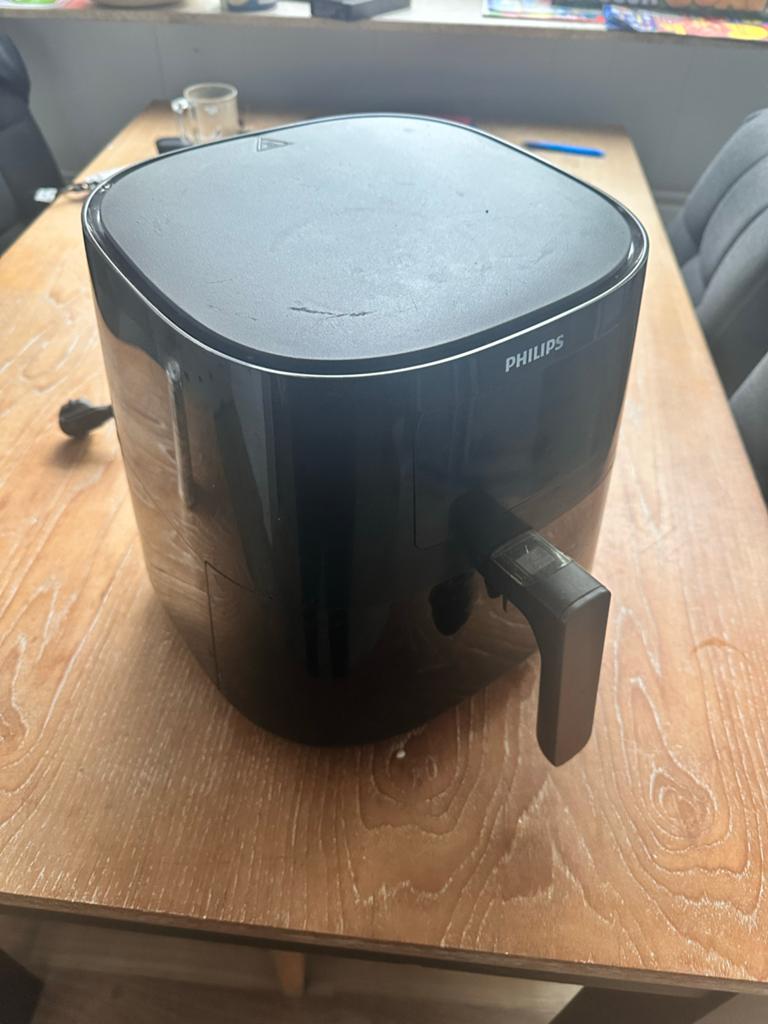 Philips Airfryer HD9280 - Zwart, 2000W, Witgoed en Apparatuur, Airfryers, Ophalen, Gebruikt, Airfryer, 1000 t/m 1499 gram