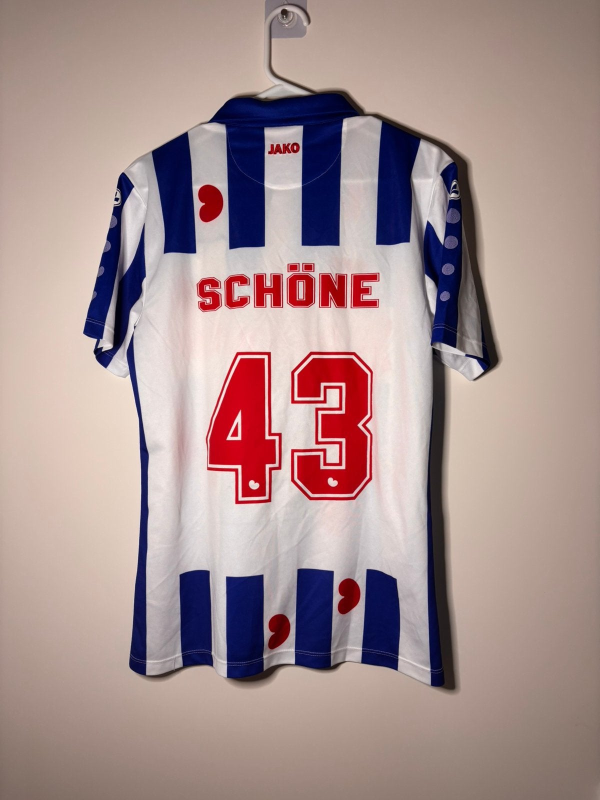 SC Heerenveen 20/21 Lasse Schöne #43 jubileum voetbal shirt, Maat M, Verzenden, Zo goed als nieuw, Shirt