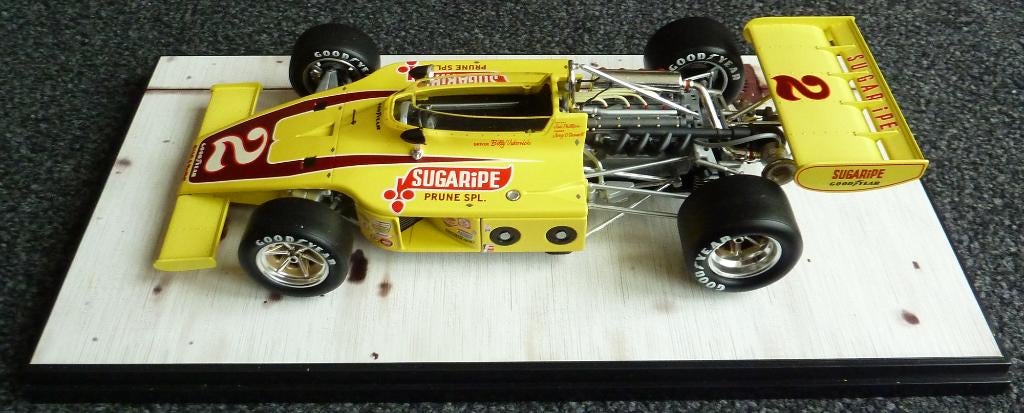 1973 - AAR Sugarpipe Prune Eagle - Bill Vukovich II, Ophalen of Verzenden, Zo goed als nieuw, Auto, Overige merken