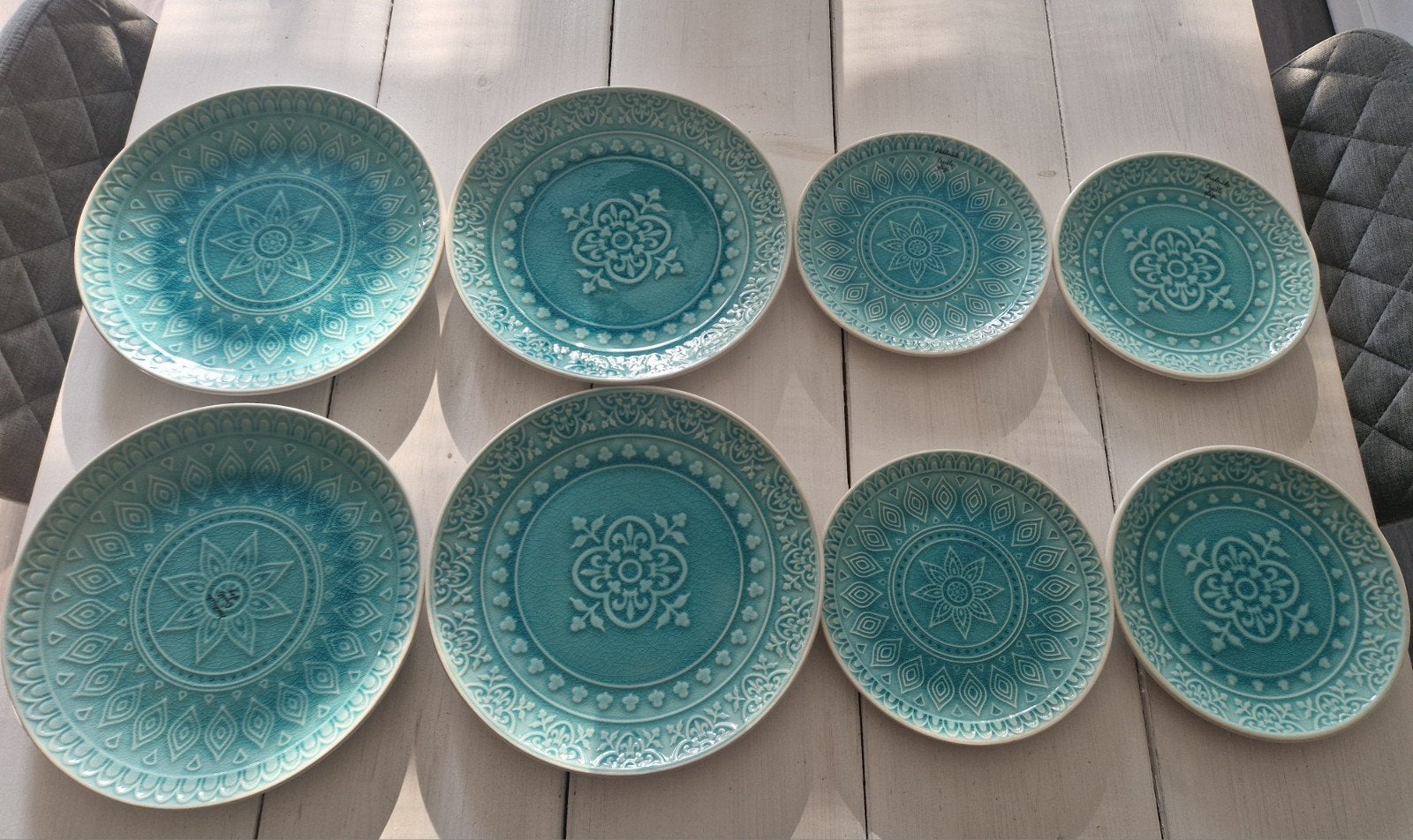 Nieuwe set borden van Capri - 8 stuks, Ophalen, Nieuw, Overige stijlen, Bord(en)