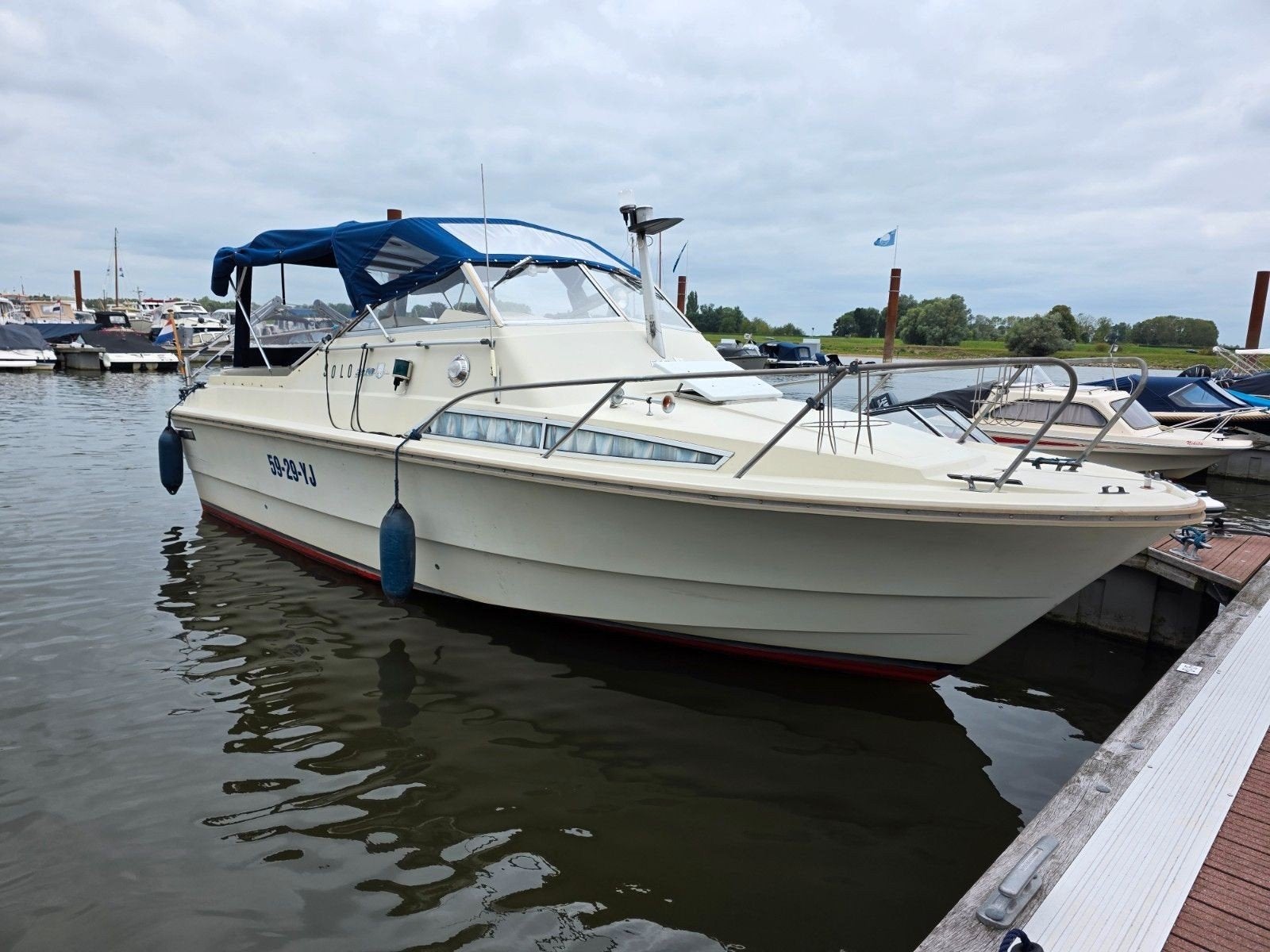 Nette Fjord  24  2x130 pk penta, Watersport en Boten, Motorboten en Motorjachten, Benzine, Overige merken, Gebruikt, Walstroom
