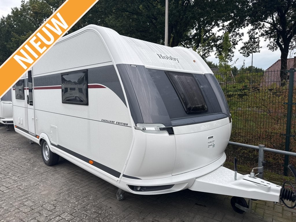 Hobby Excellent Edition 540 UFF Model 2027, Caravans en Kamperen, Schokbreker, Rondzit, Hobby, Bedrijf