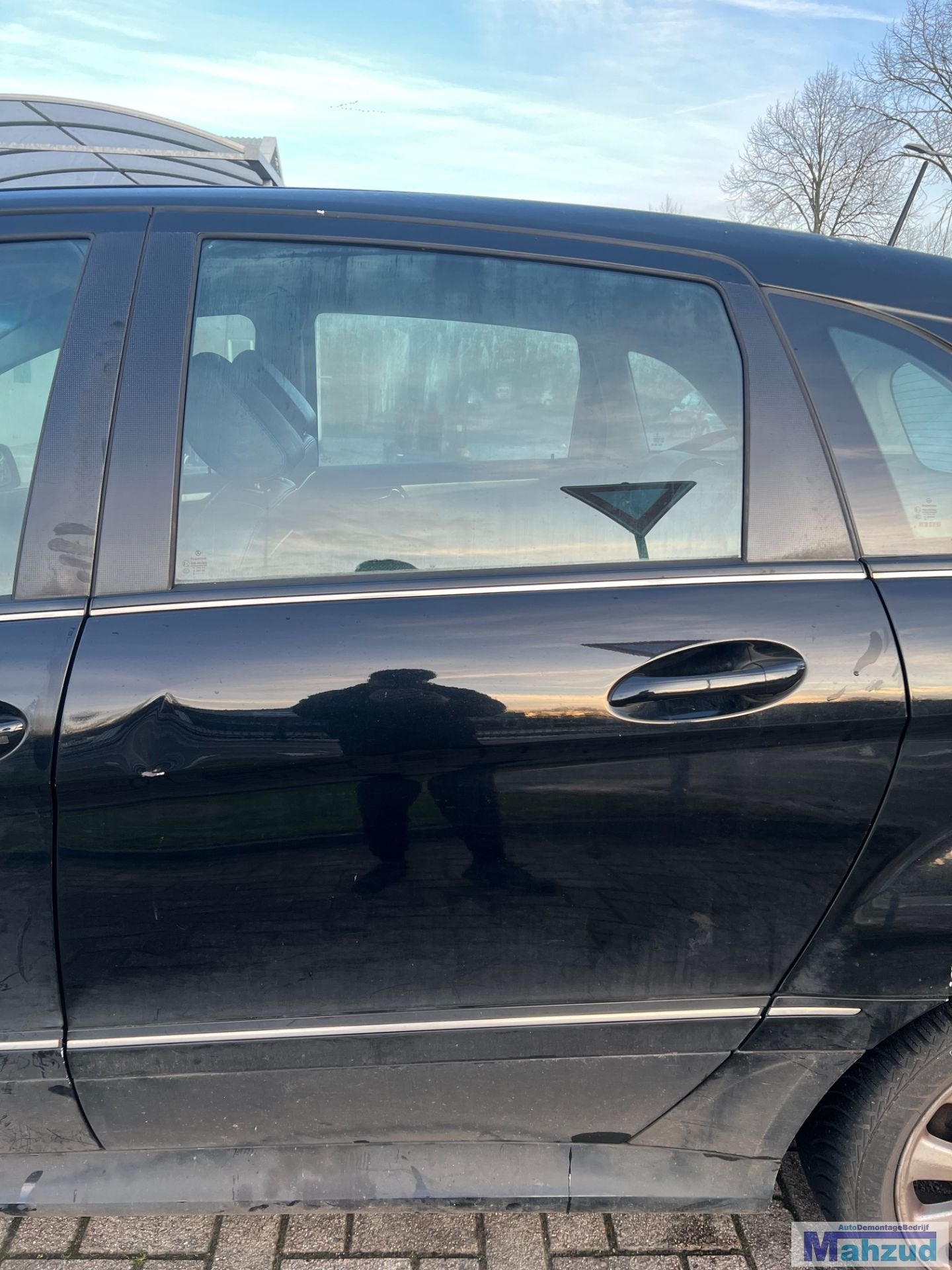 MERCEDES B KLASSE W245 zwart 191 links achter deur 2005-2011, Gebruikt, Mercedes-Benz AG, Deur, Mercedes-Benz