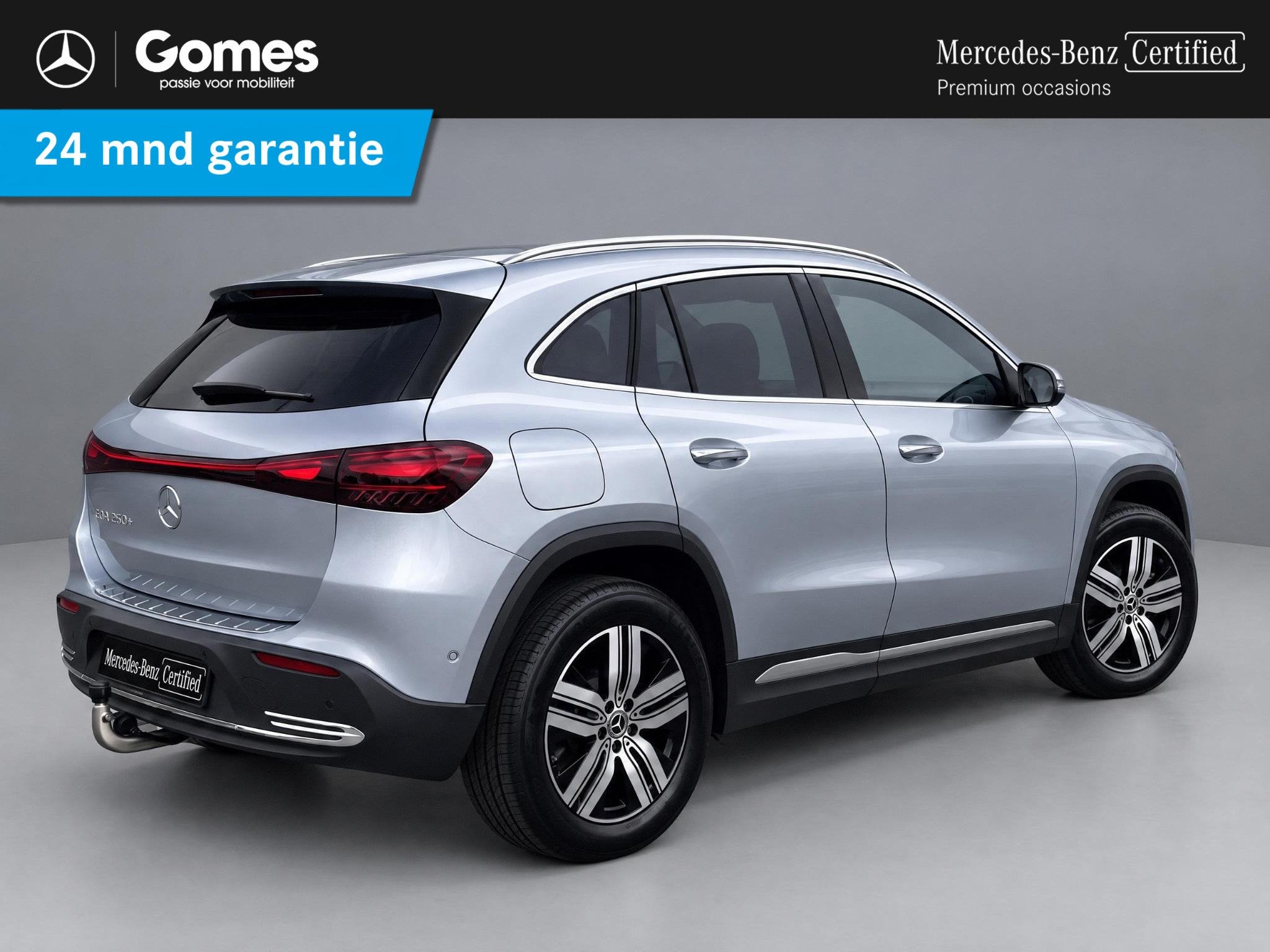 Mercedes-Benz EQA 250+ Luxury Line | Panoramadak | Trekhaak, Stof, Gebruikt, Beige, 435 min