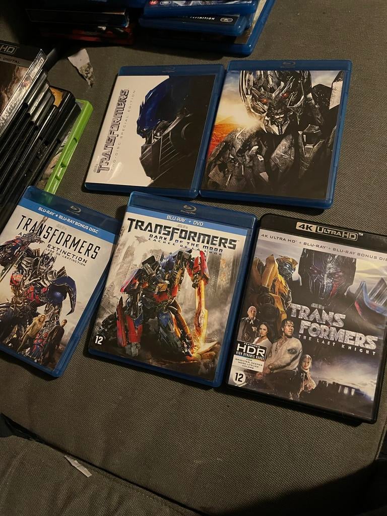 Transformers Blu-ray Collectie (5 films), Cd's en Dvd's, Blu-ray, Ophalen of Verzenden, Zo goed als nieuw, Actie