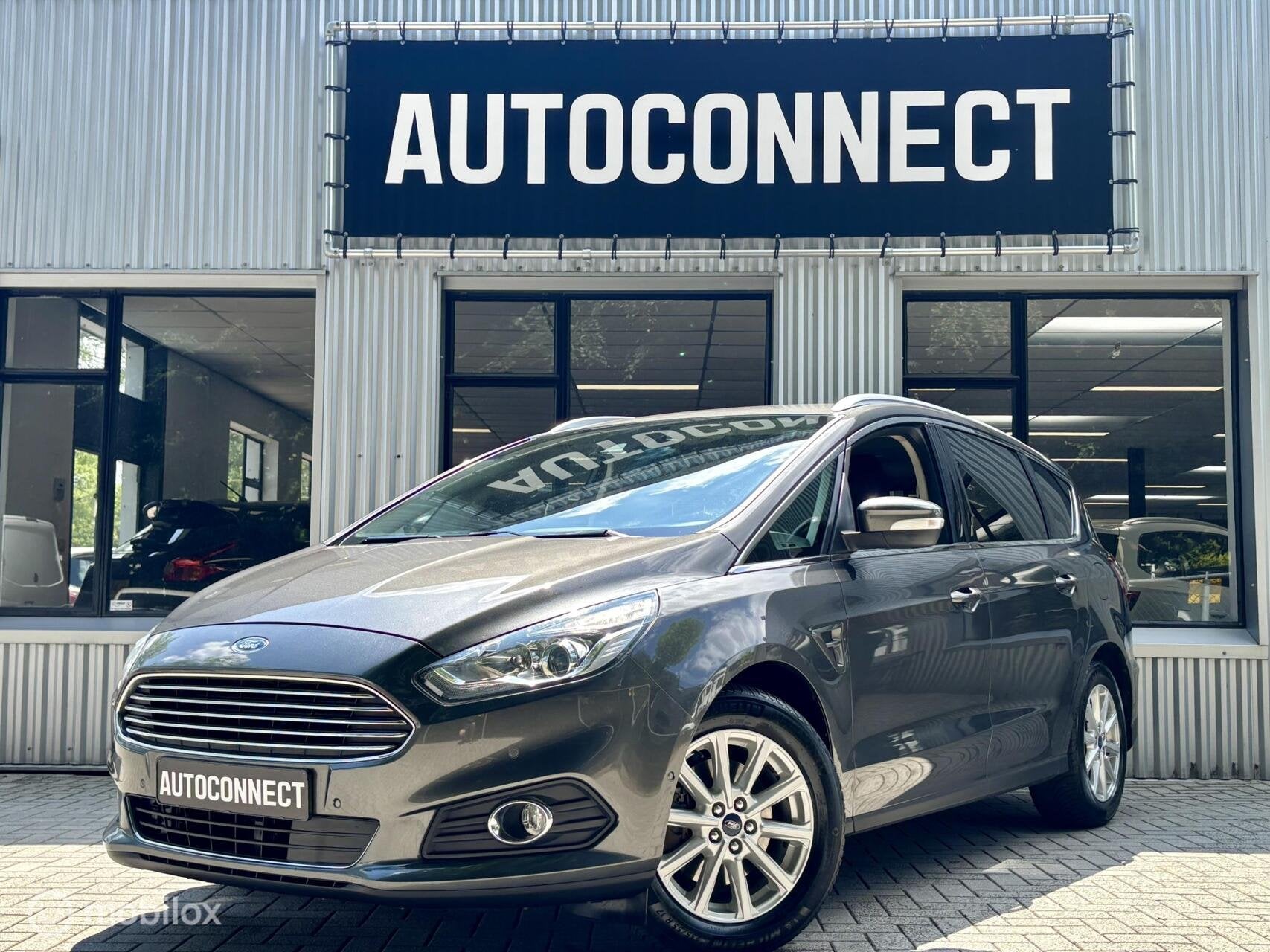 Ford S-Max 1.5 Titanium 7persoons. NAVI, CRUISE, CLIMA., Auto's, Voorwielaandrijving, 4 cilinders, 160 pk, 7 stoelen