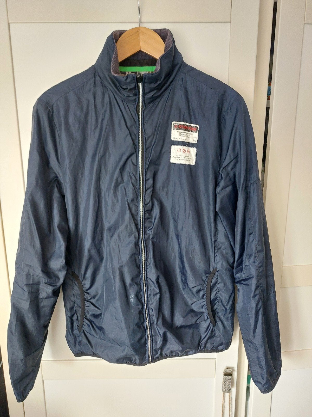 G-Star RAW jas maat S, Blauw, Ophalen of Verzenden, Gedragen, Maat 46 (S) of kleiner
