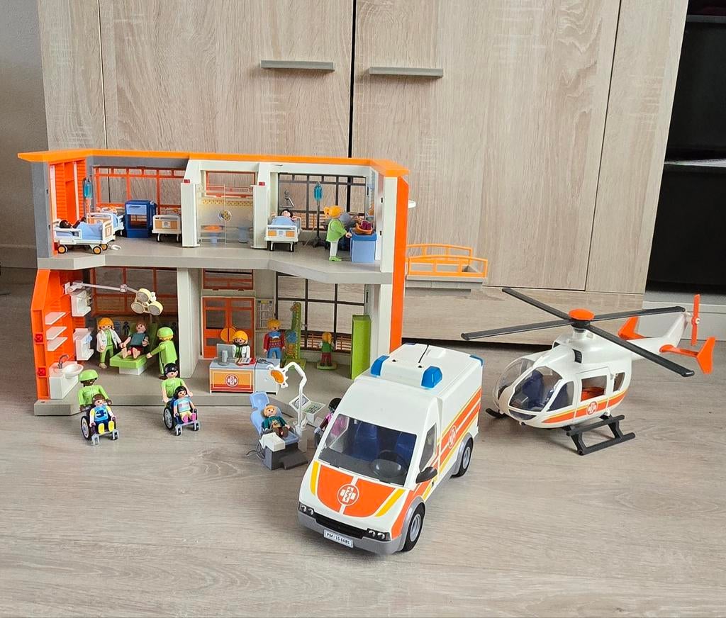 Playmobil Kinderziekenhuis 6657, Ophalen, Gebruikt