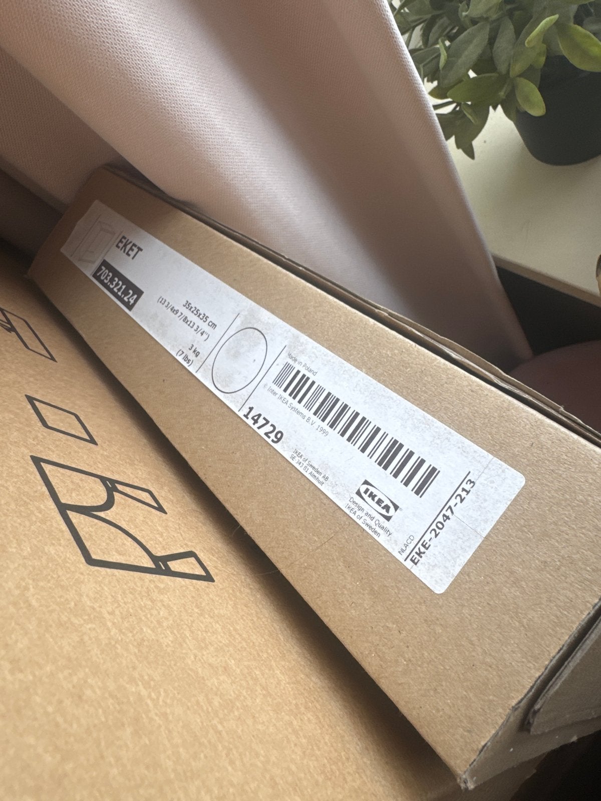 IKEA EKET Opbergbox 35x25x35 cm, Ophalen, Nieuw, Minder dan 50 cm, 5 – 50